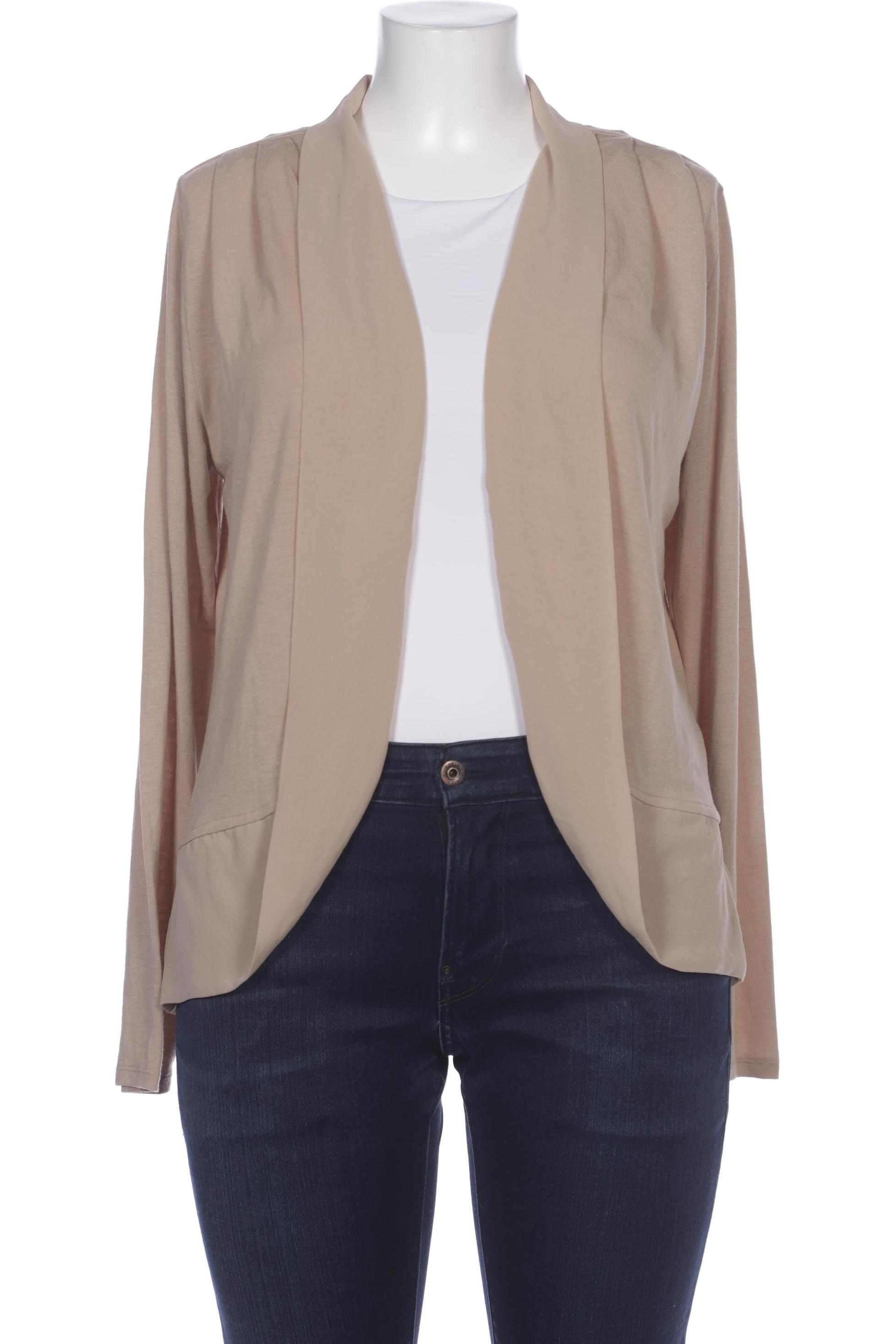 

Comma Damen Strickjacke, beige, Gr. 44