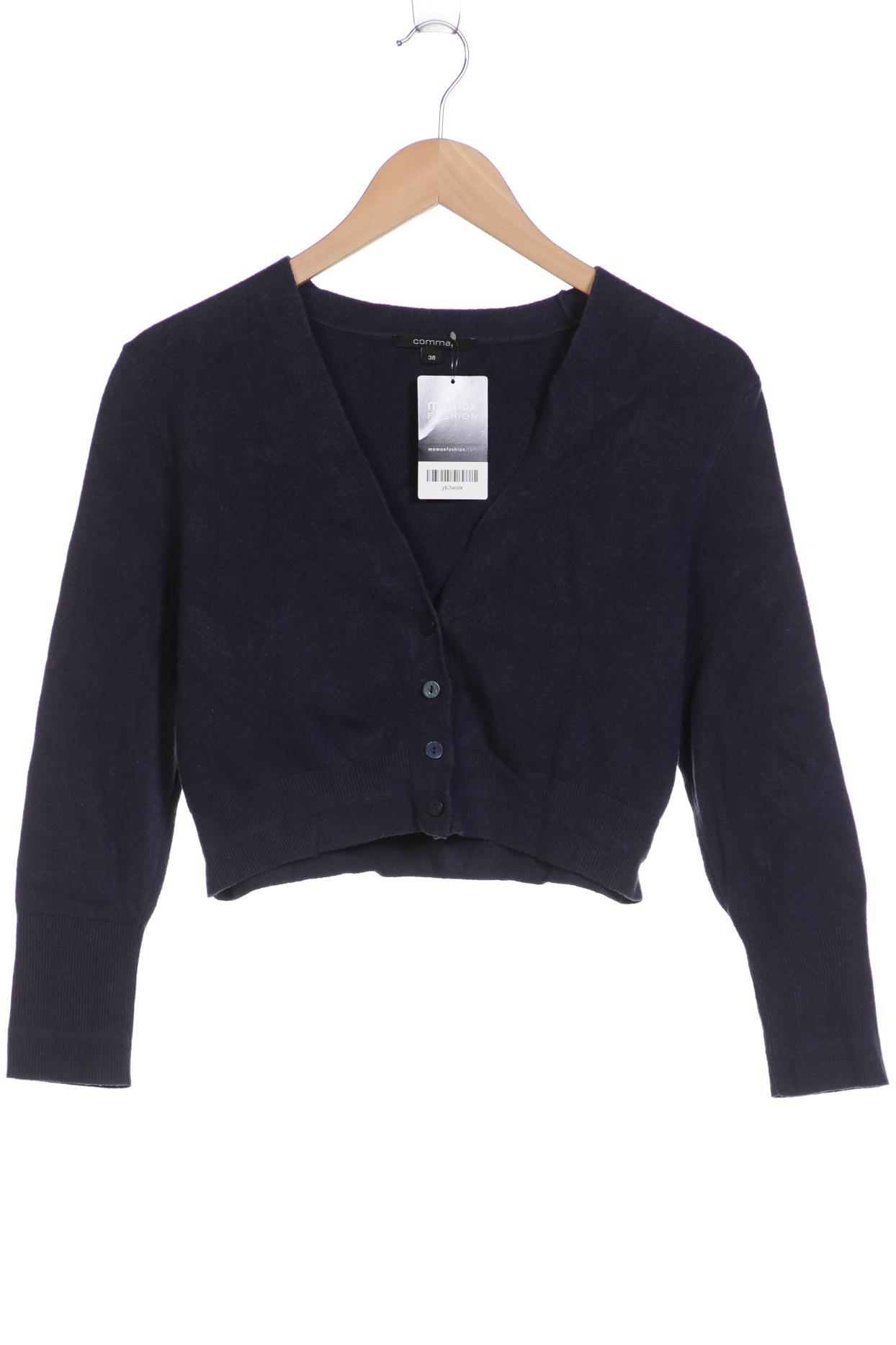 

Comma Damen Strickjacke, marineblau, Gr. 38