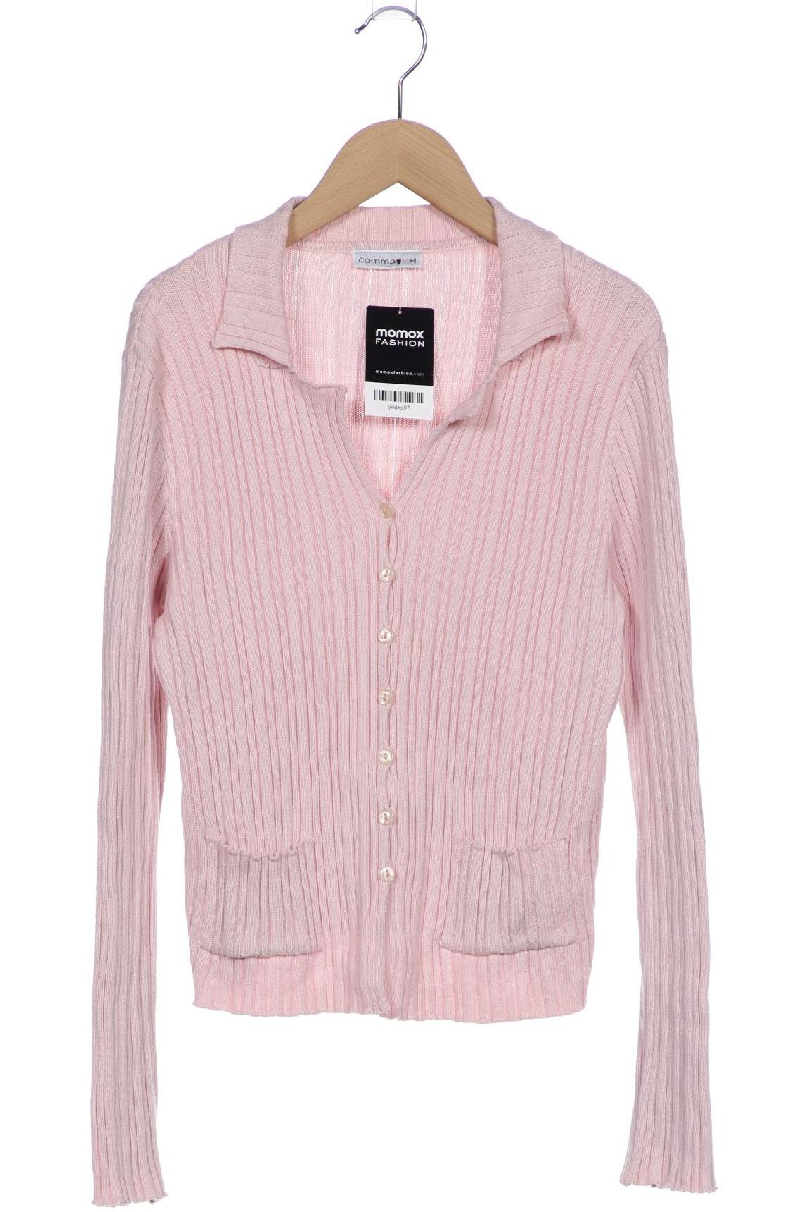

Comma Damen Strickjacke, pink, Gr. 40