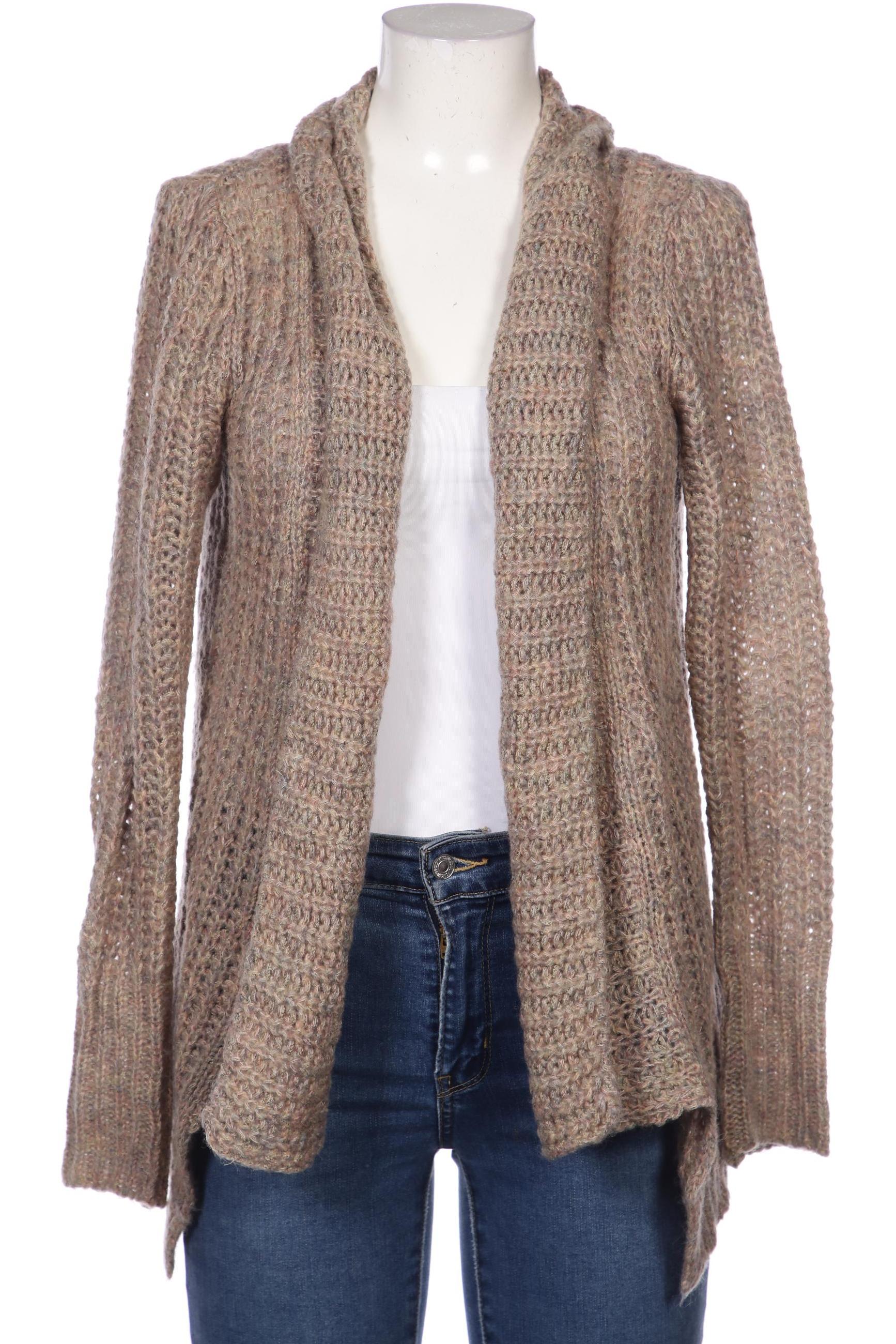 

Comma Damen Strickjacke, beige, Gr. 36