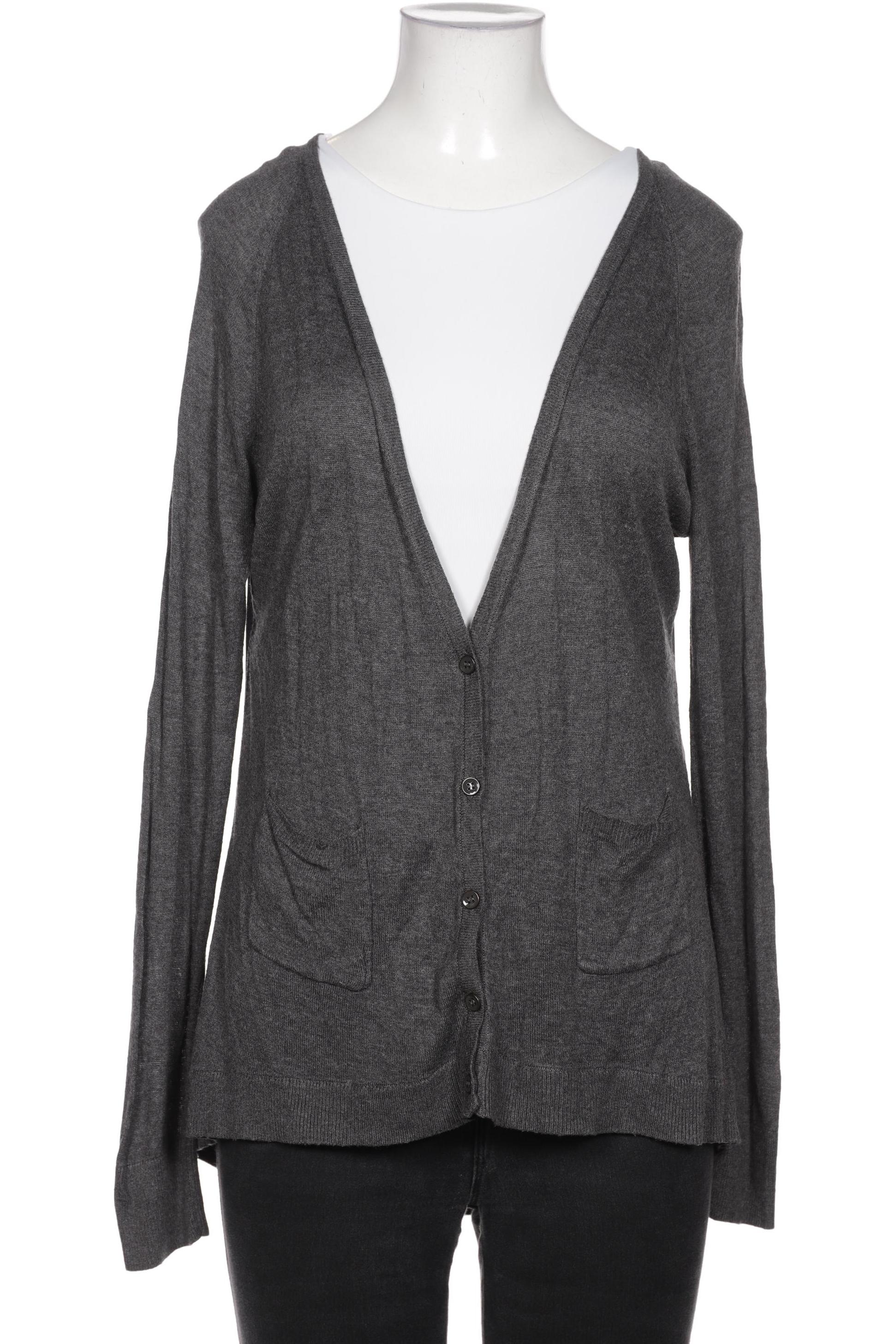 

Comma Damen Strickjacke, grau, Gr. 38