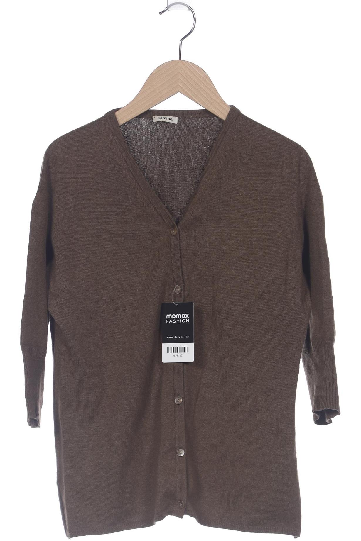 

Comma Damen Strickjacke, braun, Gr. 38