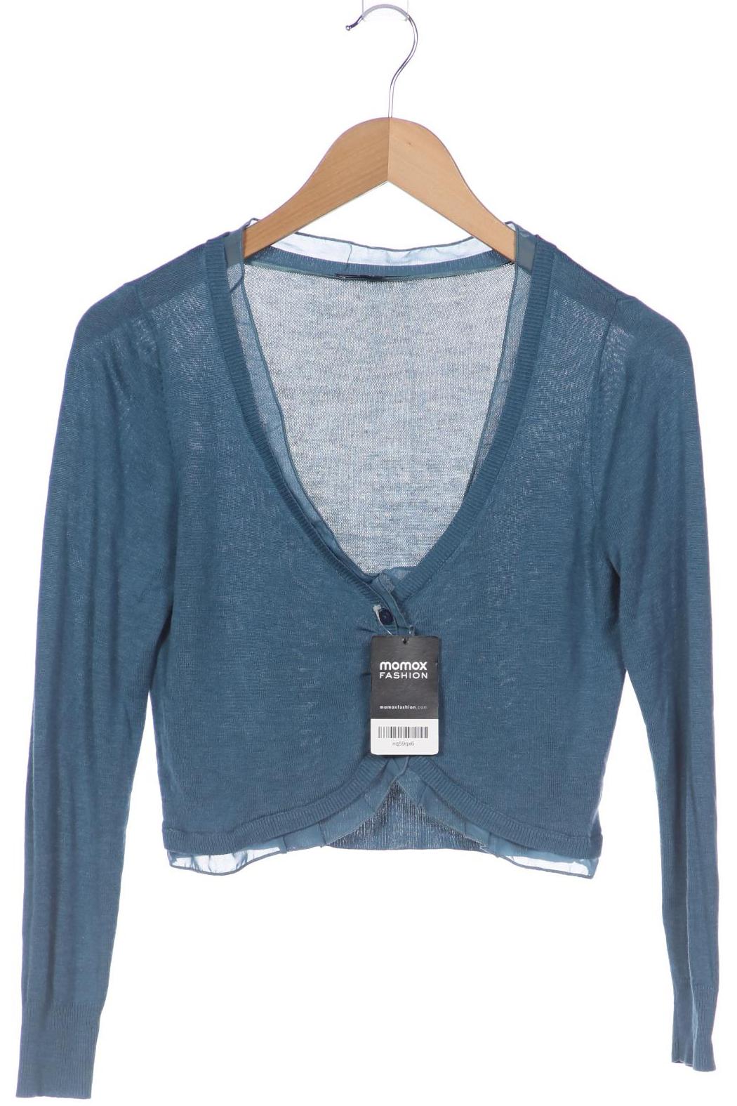 

Comma Damen Strickjacke, blau, Gr. 36