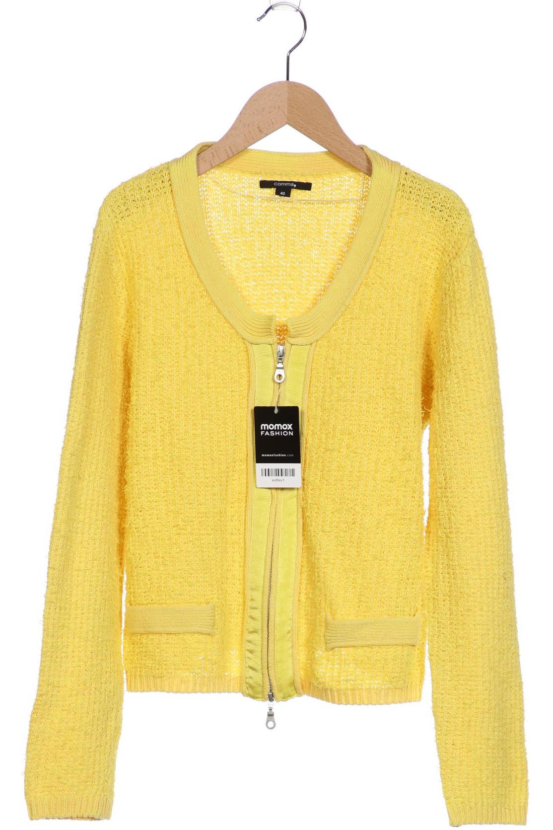 

Comma Damen Strickjacke, gelb