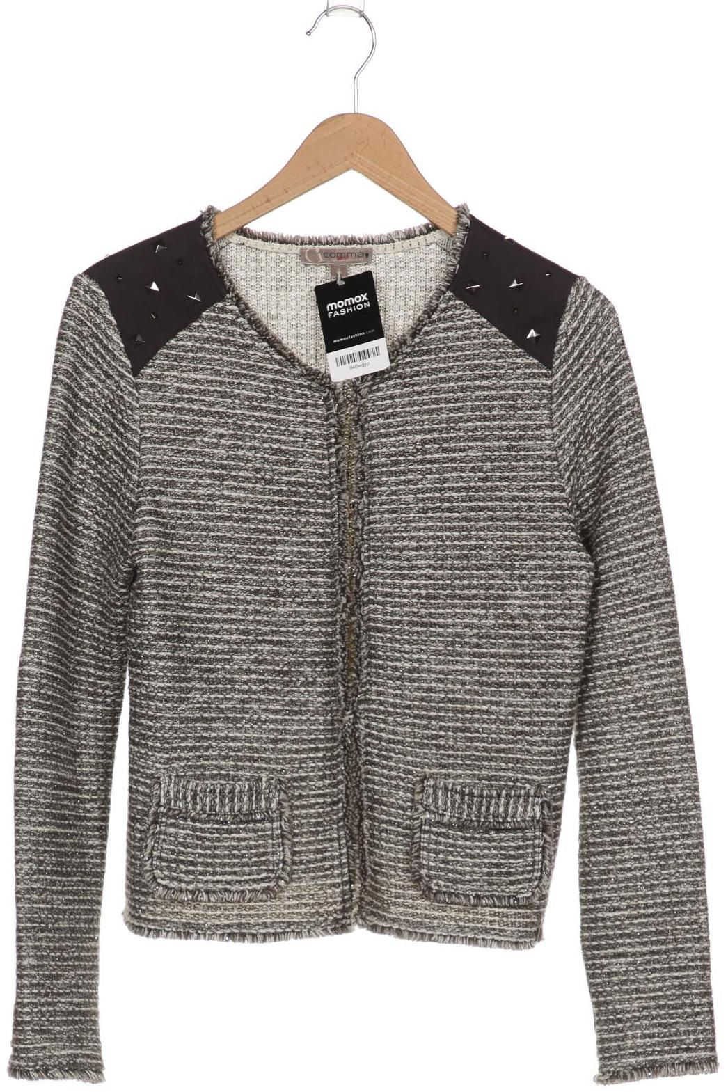 

Comma Damen Strickjacke, grau, Gr. 38