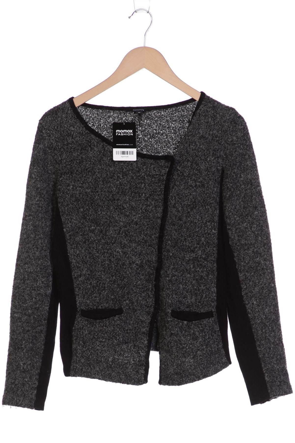 

Comma Damen Strickjacke, schwarz, Gr. 40