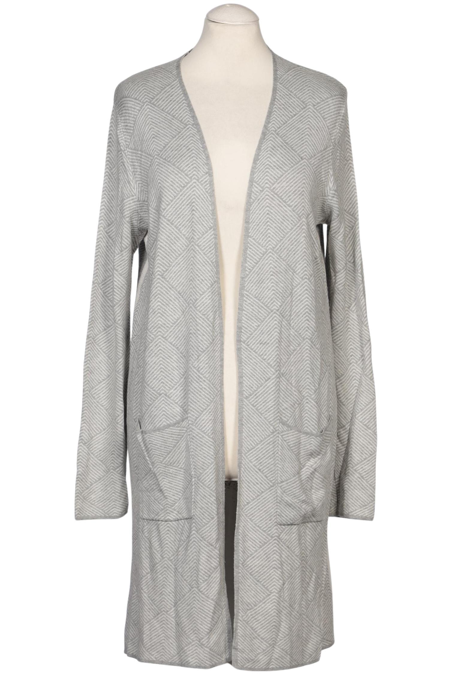 

Comma Damen Strickjacke, grau, Gr. 40