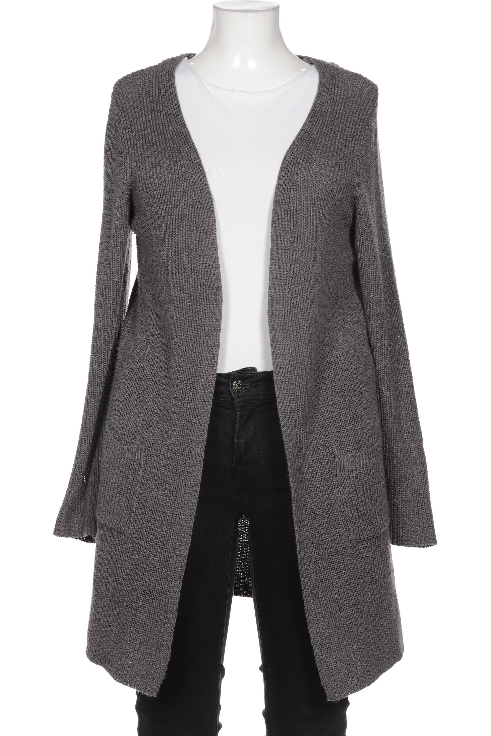 

Comma Damen Strickjacke, grau, Gr. 42