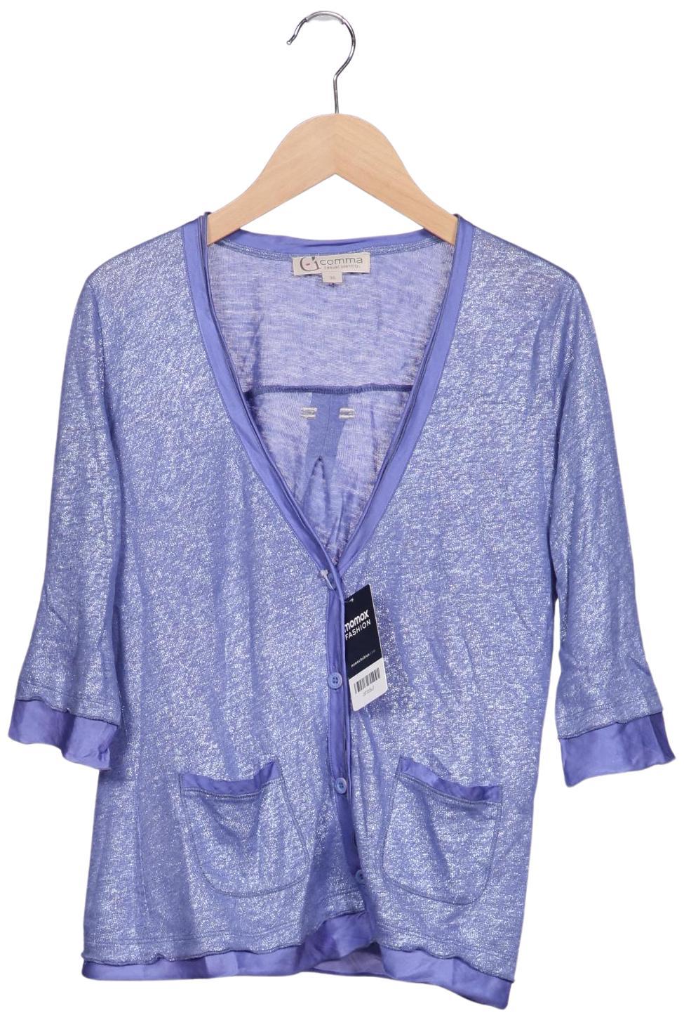 

Comma Damen Strickjacke, hellblau, Gr. 36