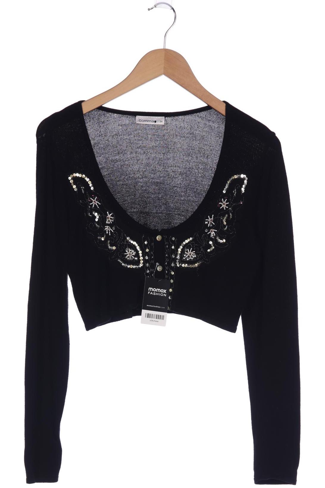 

Comma Damen Strickjacke, schwarz