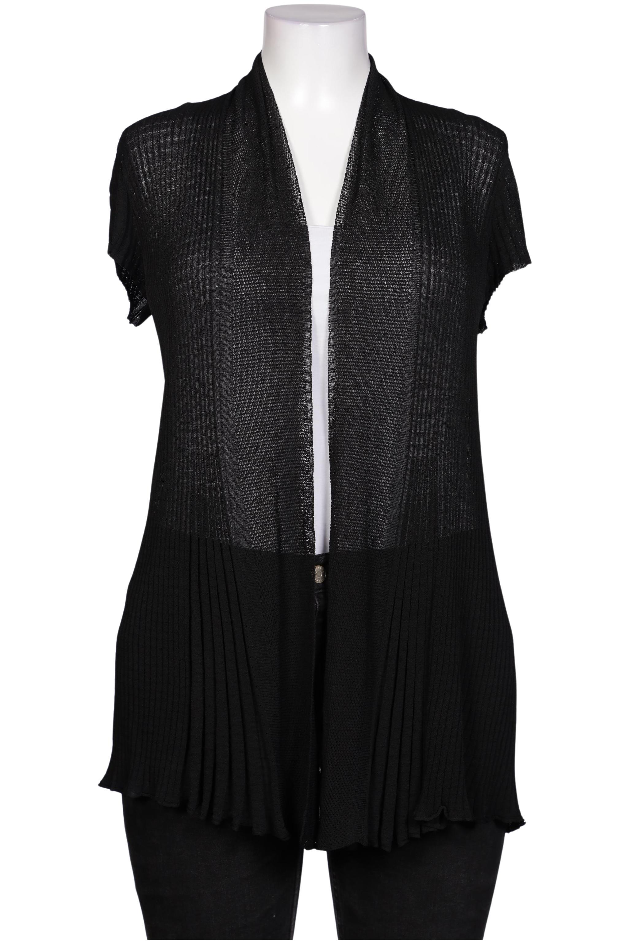 

Comma Damen Strickjacke, schwarz, Gr. 44