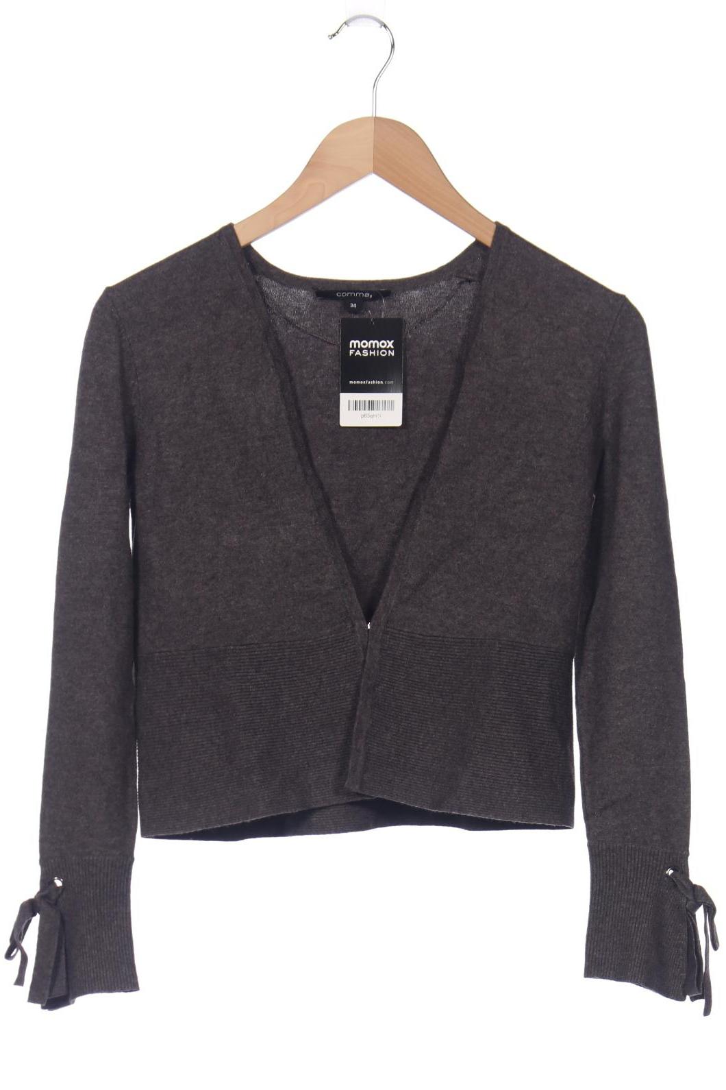 

Comma Damen Strickjacke, grau, Gr. 34