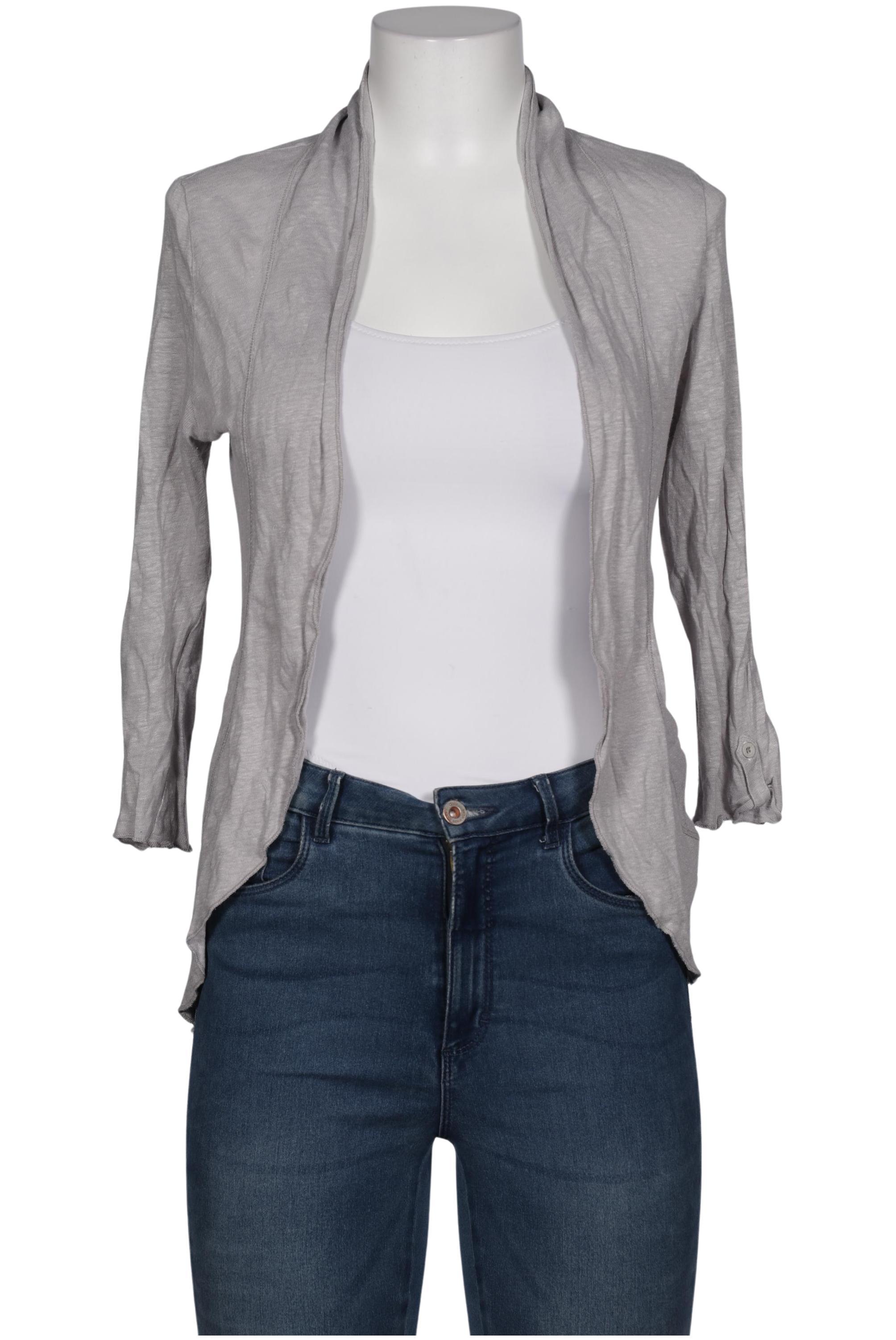 

Comma Damen Strickjacke, grau, Gr. 38