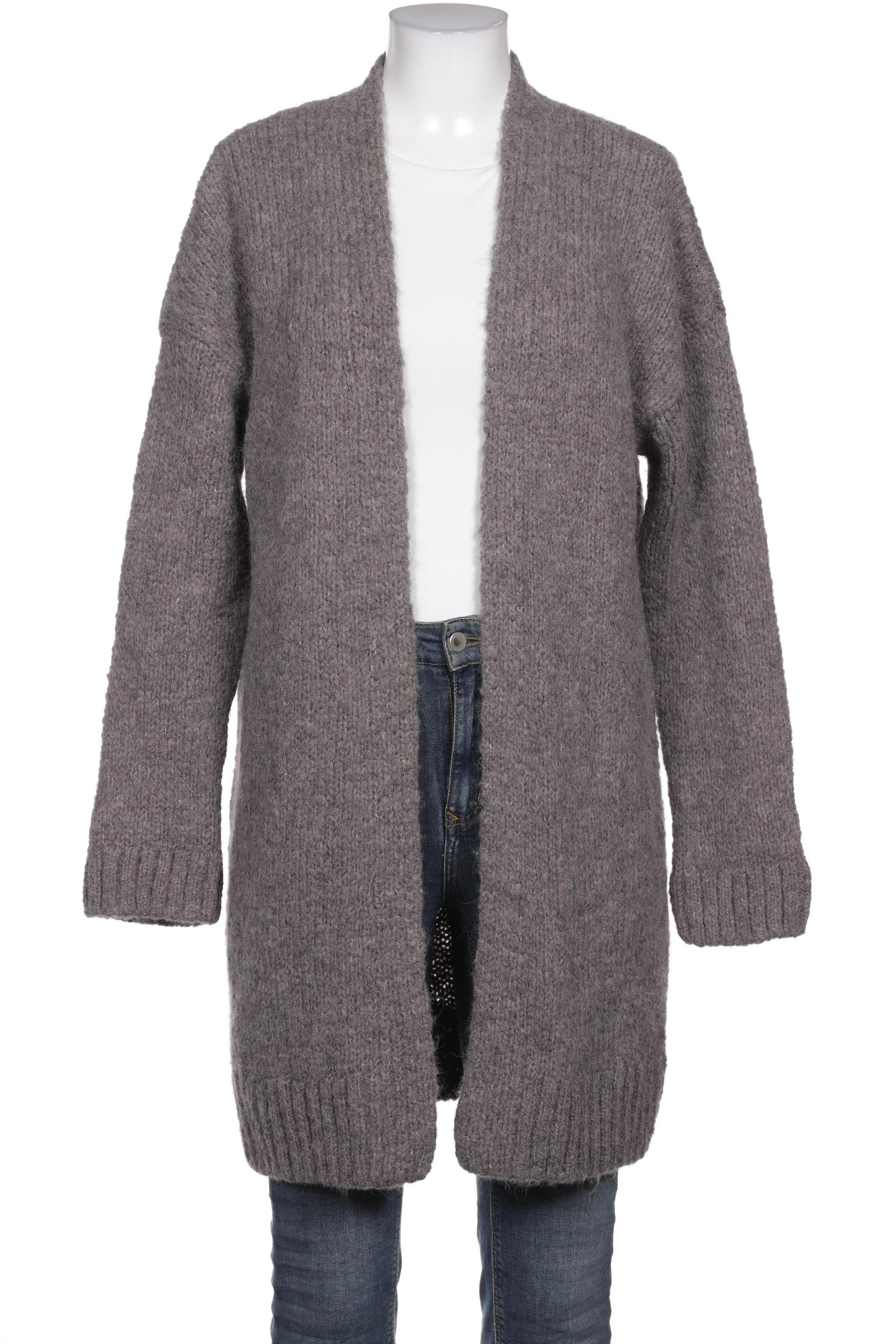 

Comma Damen Strickjacke, grau, Gr. 36