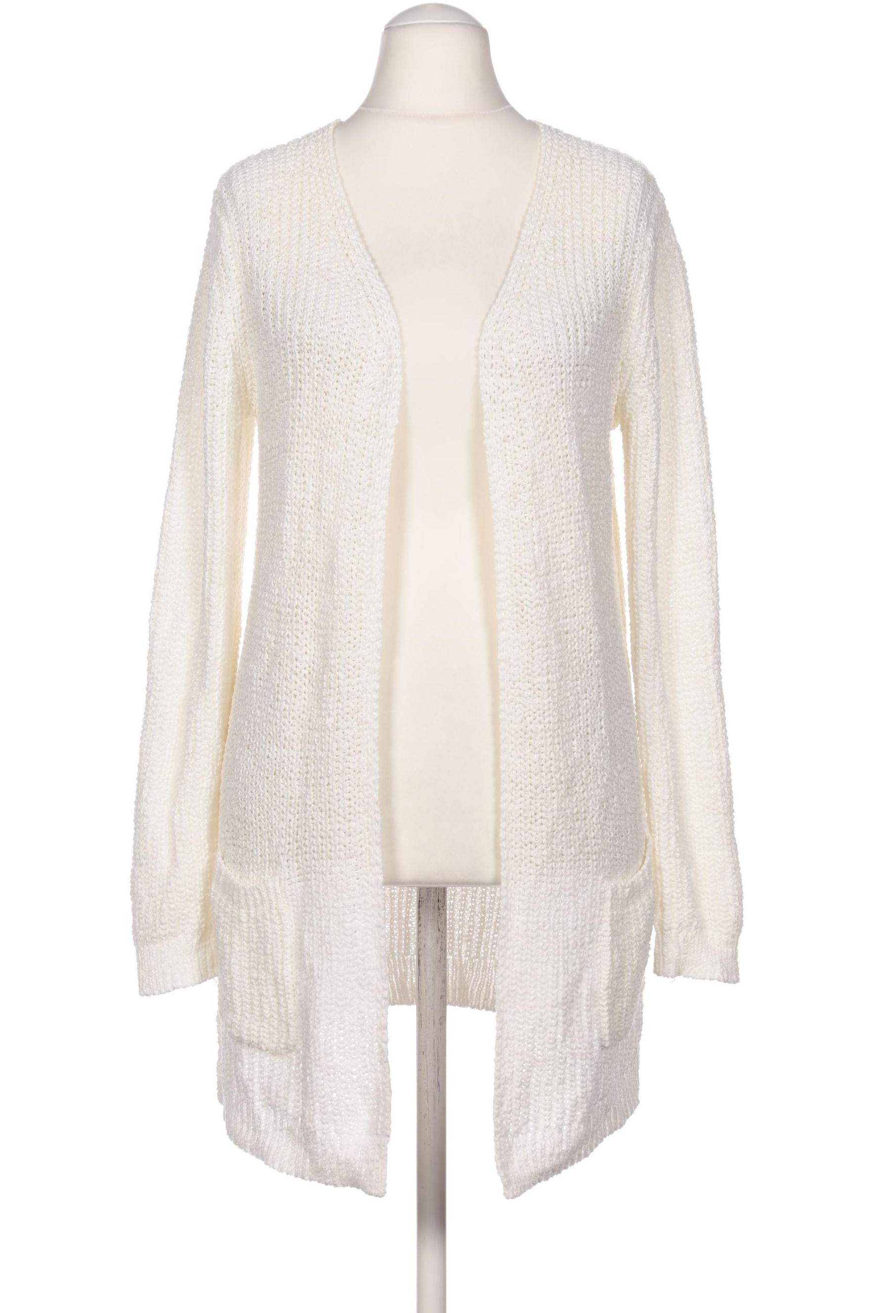 

Comma Damen Strickjacke, weiß, Gr. 38