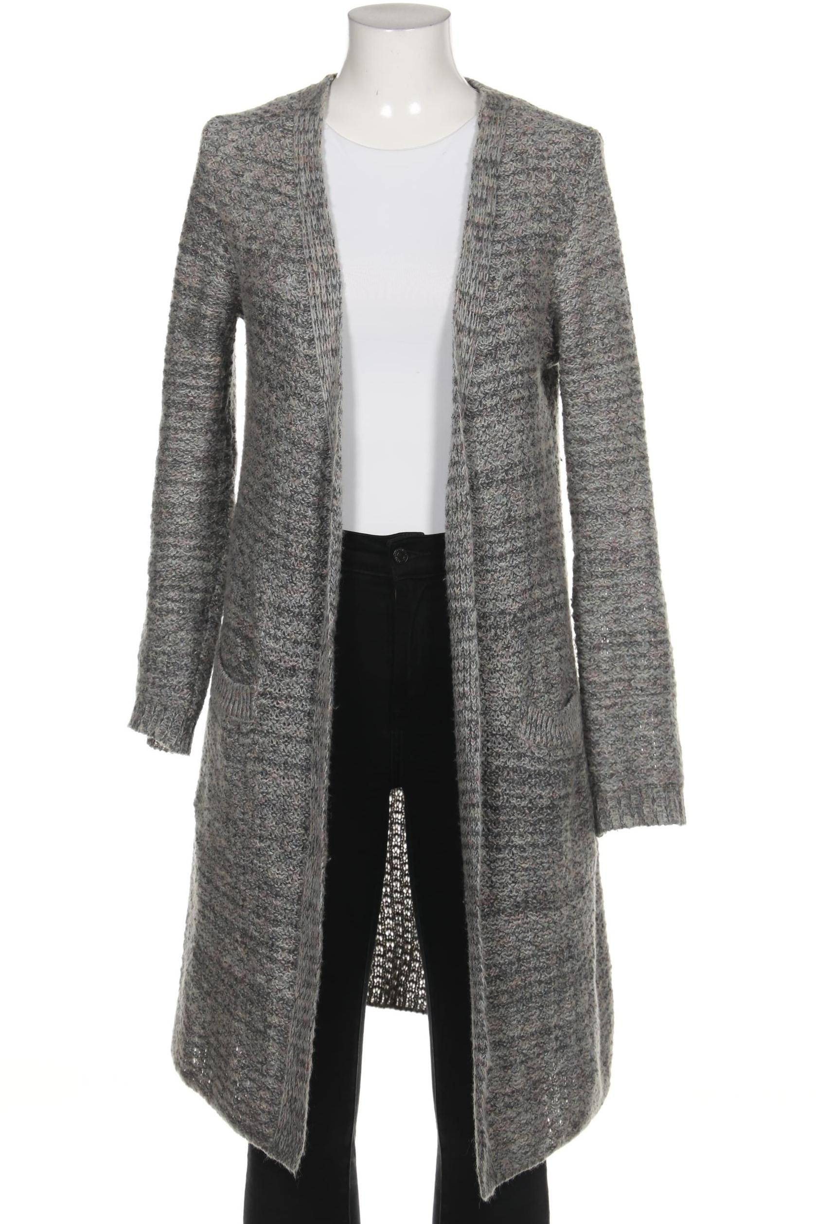 

Comma Damen Strickjacke, grau, Gr. 38