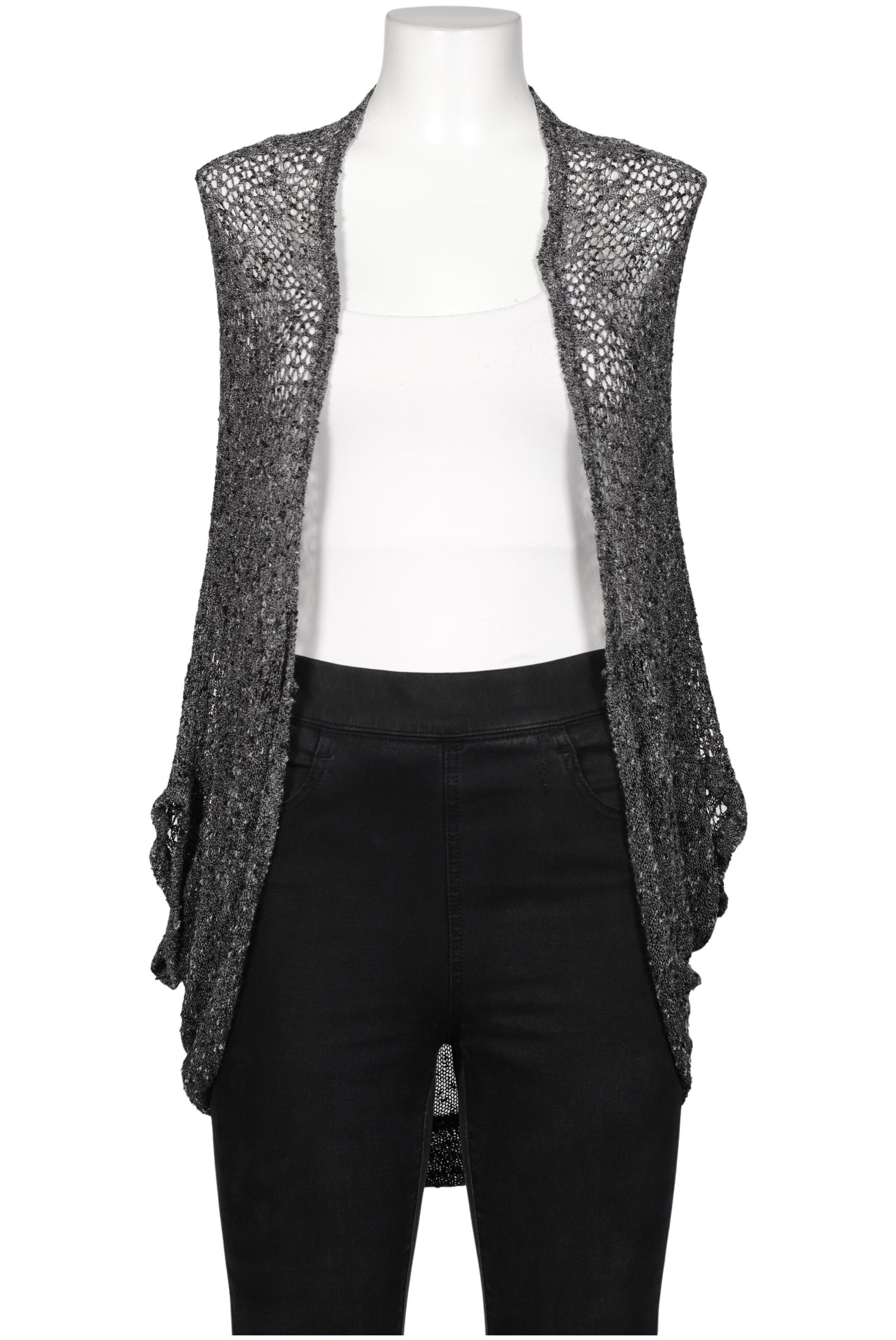 

Comma Damen Strickjacke, grau, Gr. 42