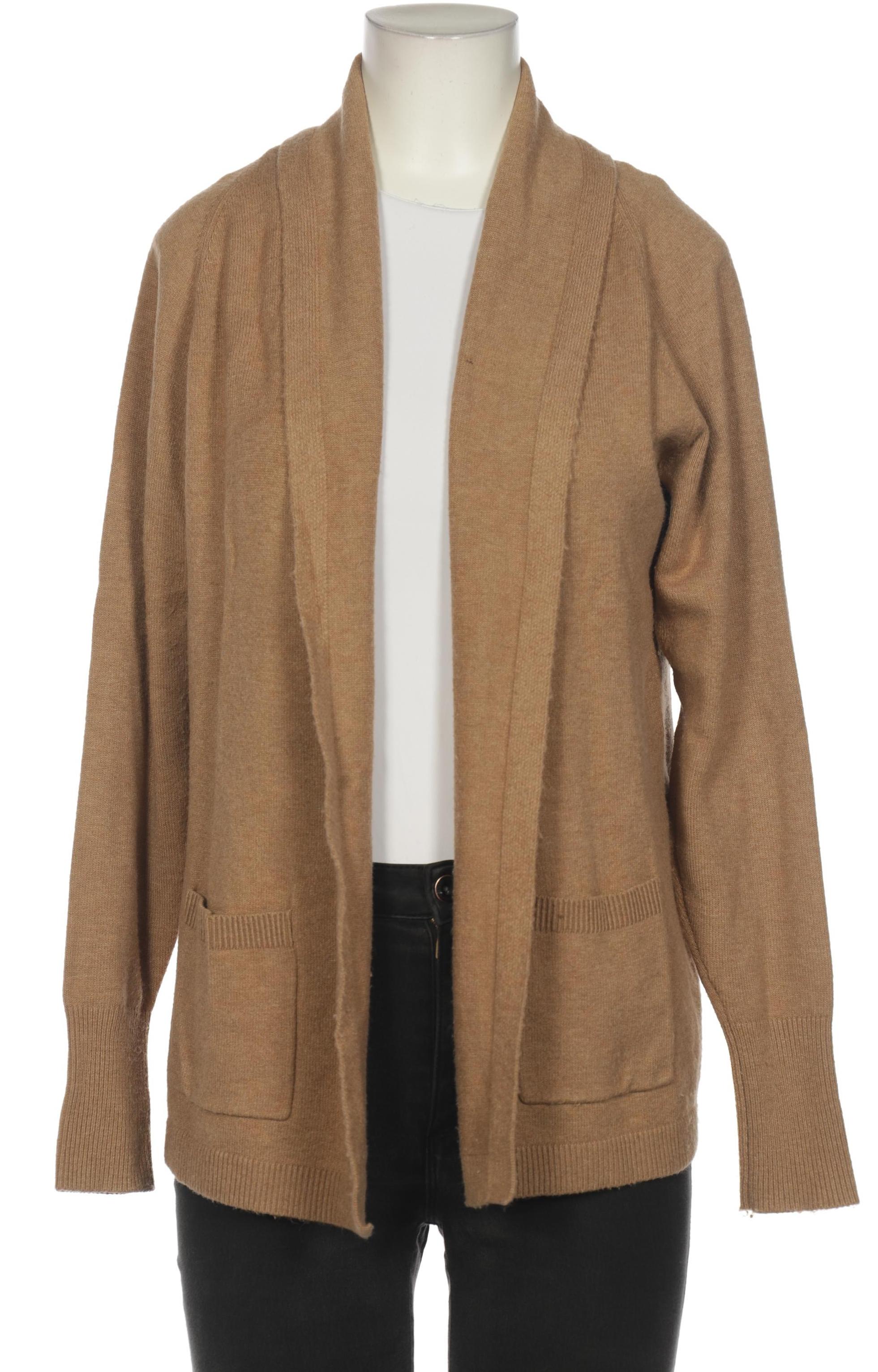 

Comma Damen Strickjacke, beige, Gr. 36