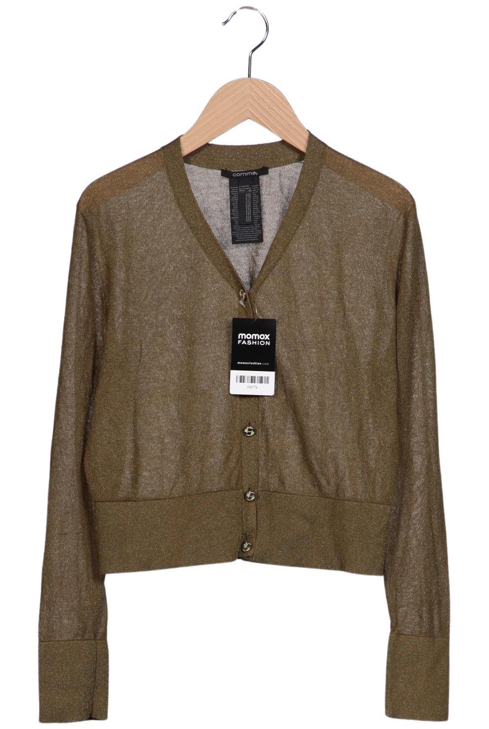 

Comma Damen Strickjacke, grün, Gr. 38