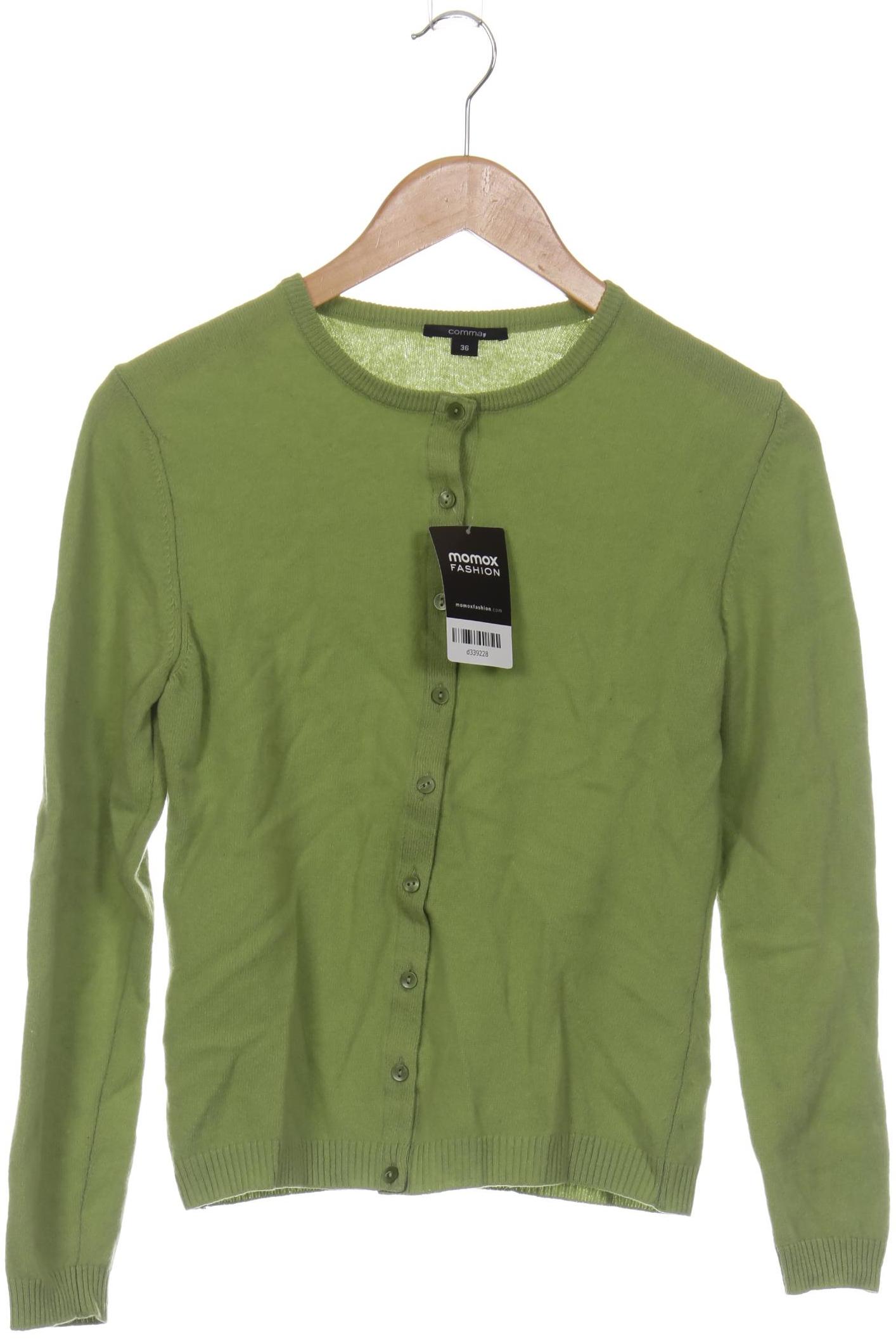 

Comma Damen Strickjacke, grün, Gr. 36