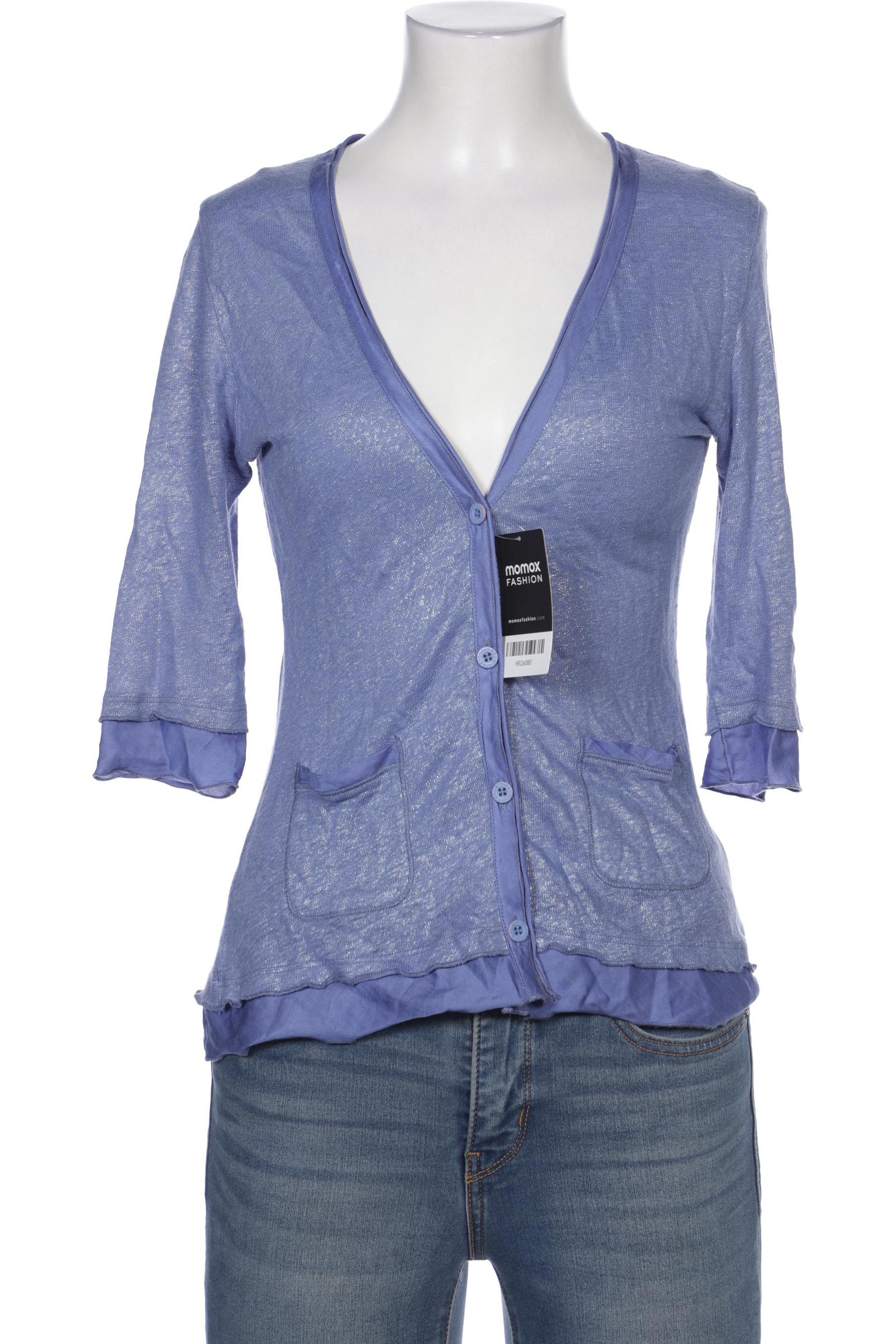 

Comma Damen Strickjacke, blau, Gr. 36