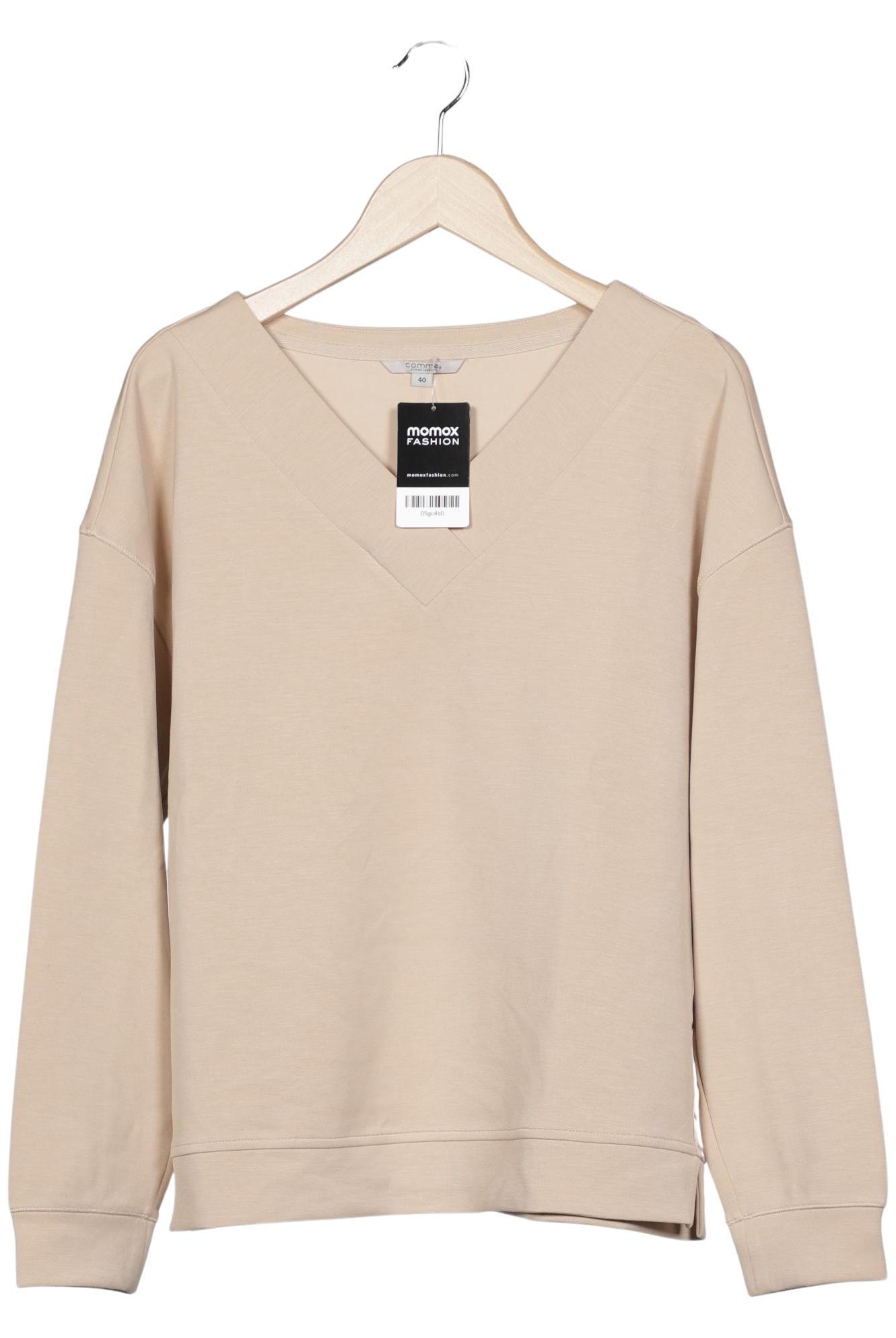 

Comma Damen Sweatshirt, beige, Gr. 40