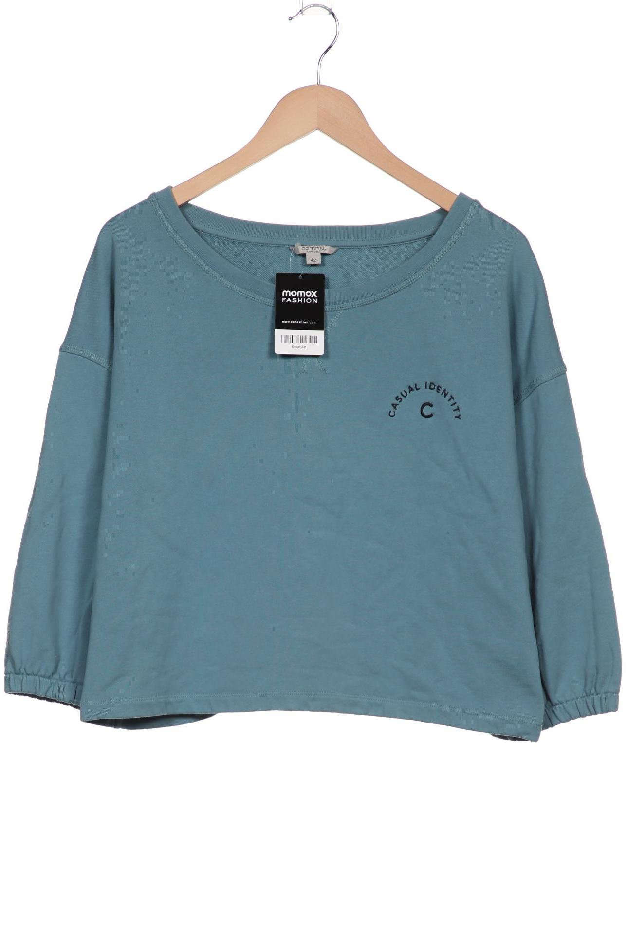 

Comma Damen Sweatshirt, blau