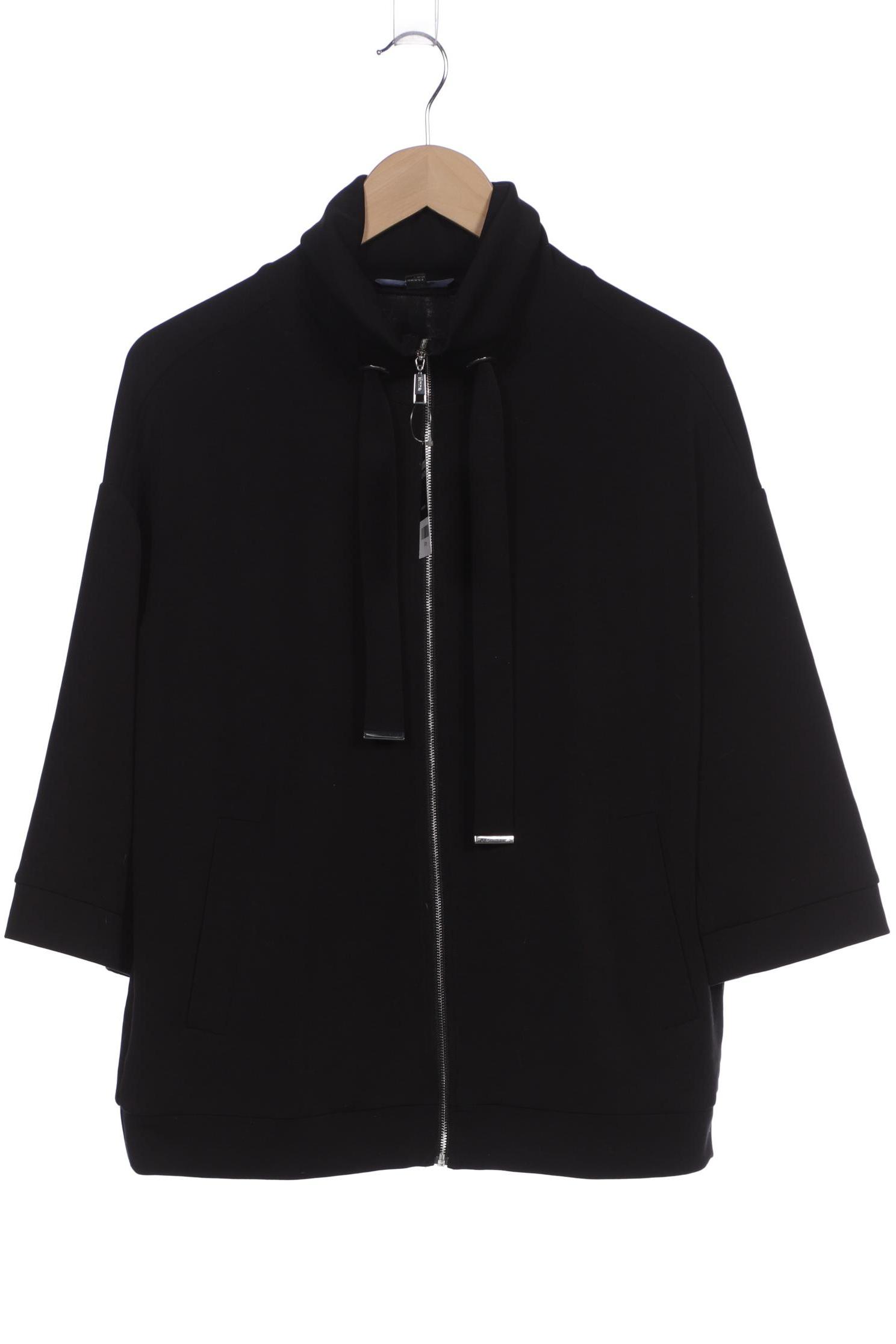 

Comma Damen Sweatshirt, schwarz, Gr. 38