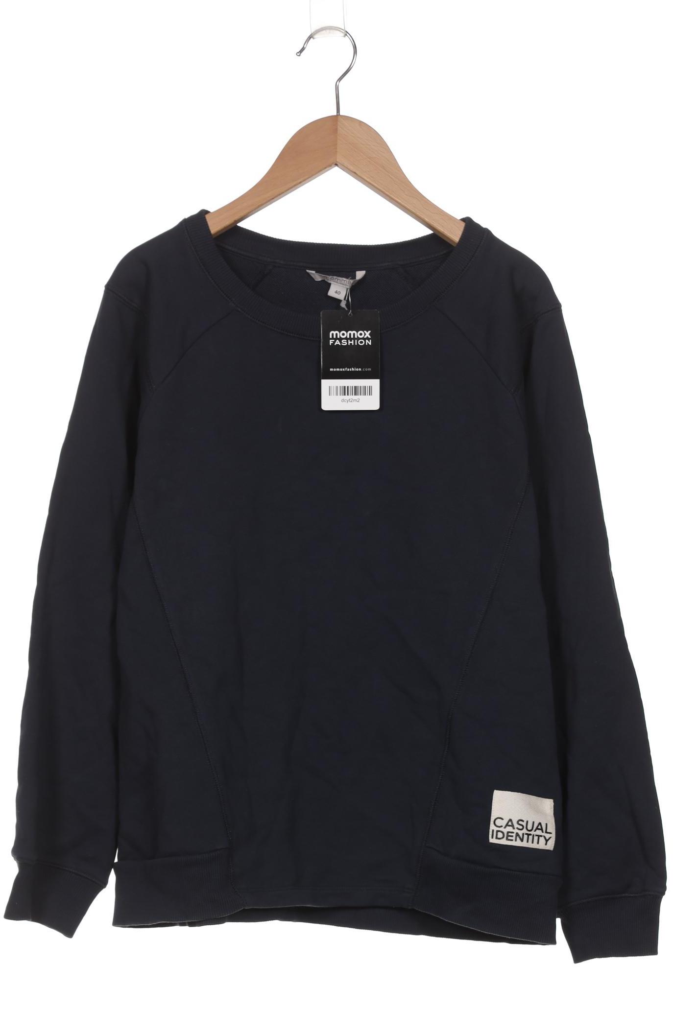 

Comma Damen Sweatshirt, marineblau, Gr. 40