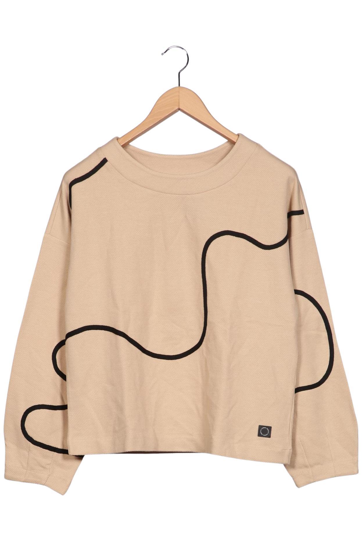 

Comma Damen Sweatshirt, beige, Gr. 38