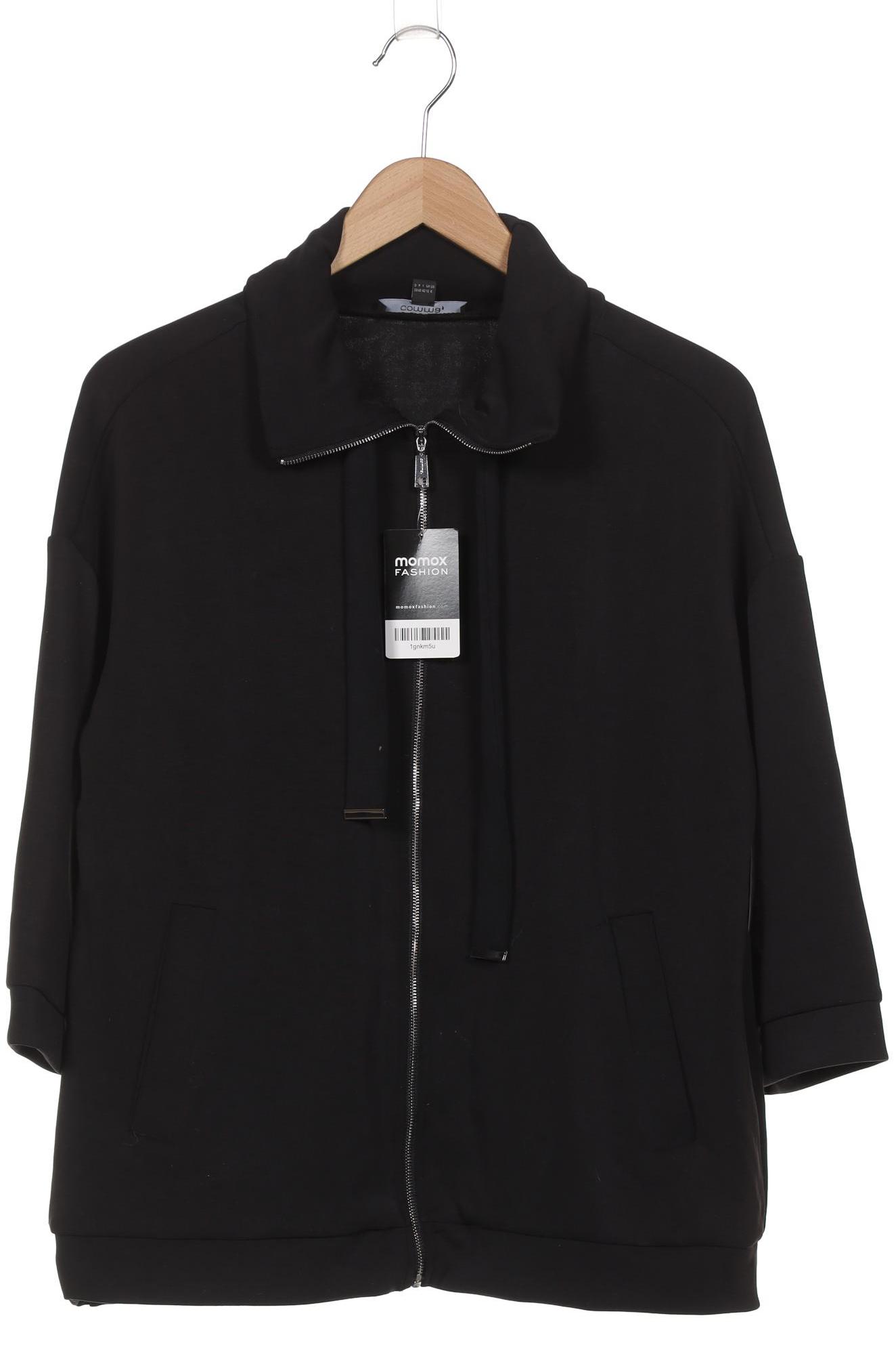 

Comma Damen Sweatshirt, schwarz, Gr. 38