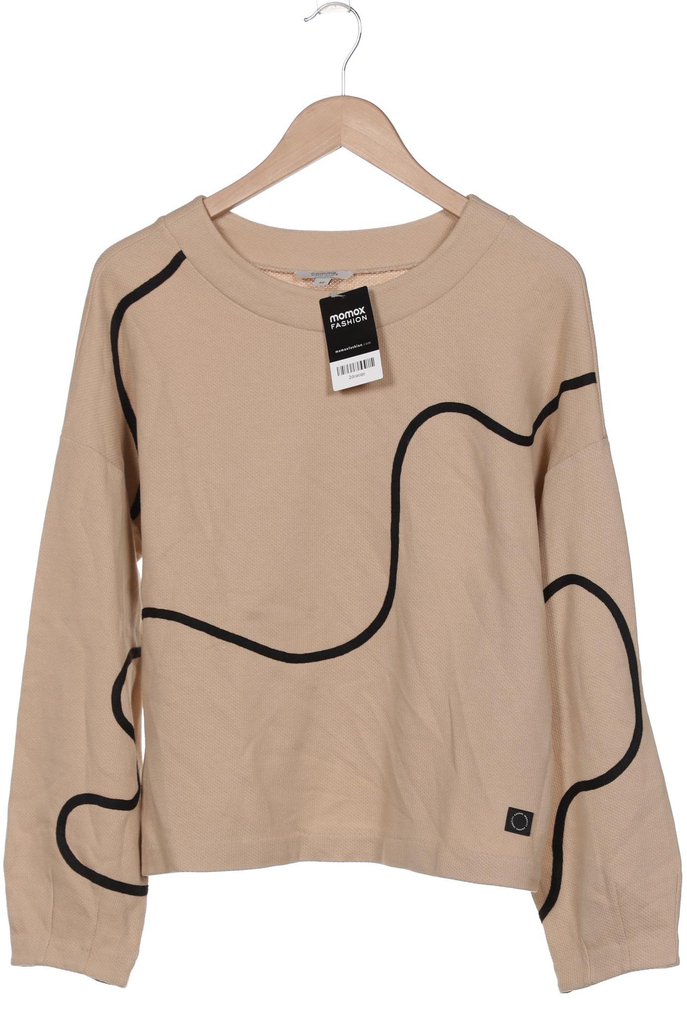 

Comma Damen Sweatshirt, beige, Gr. 40