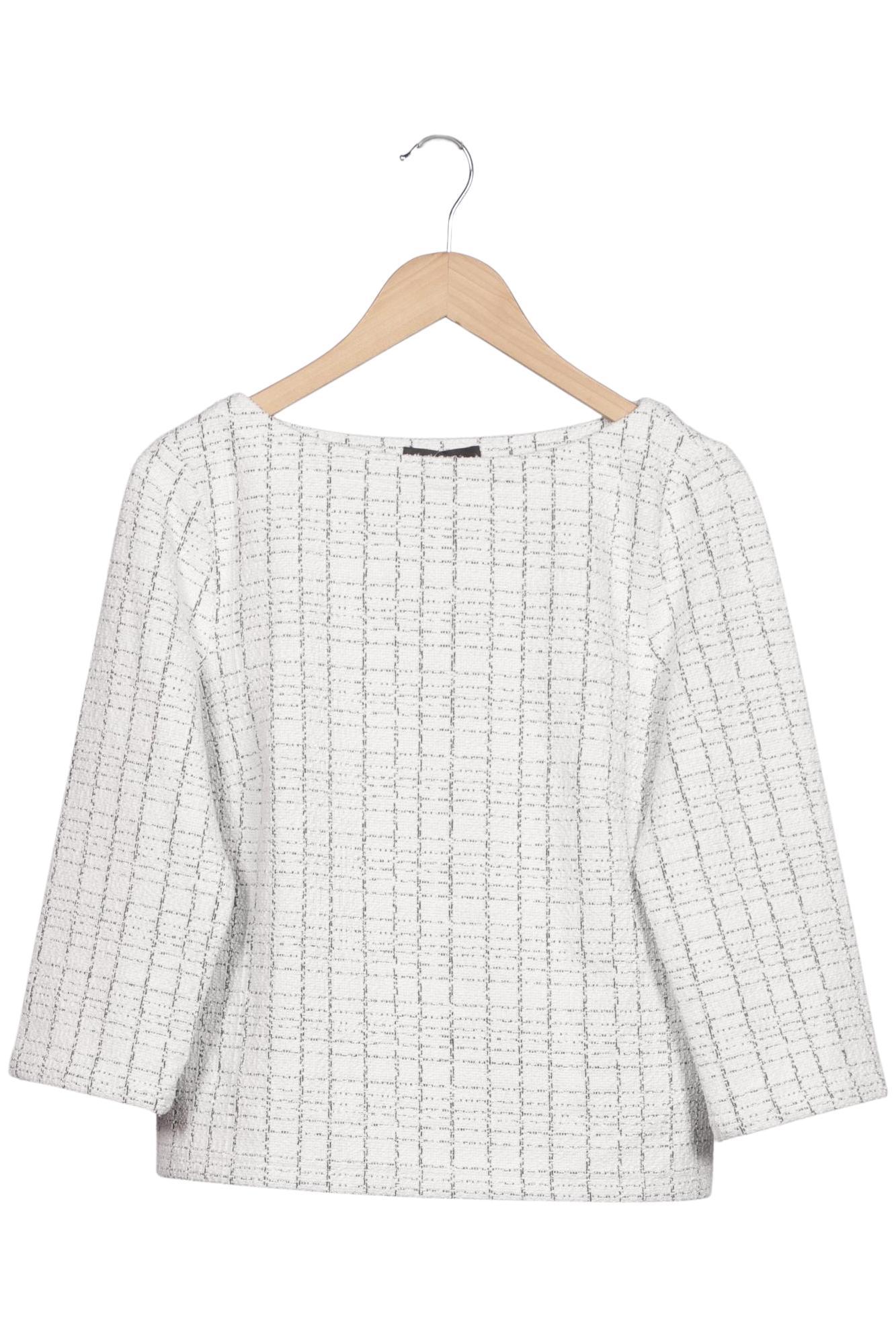 

Comma Damen Sweatshirt, weiß, Gr. 38