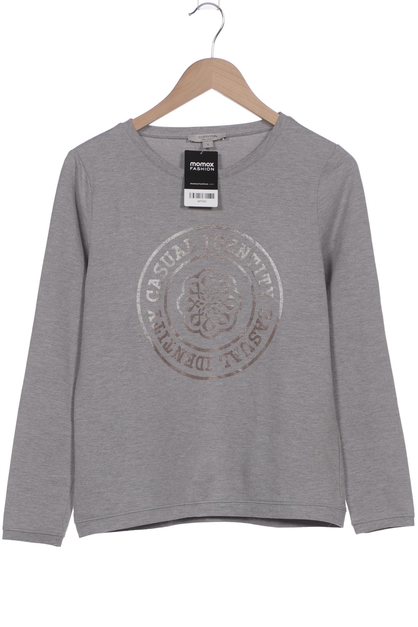 

Comma Damen Sweatshirt, grau, Gr. 36