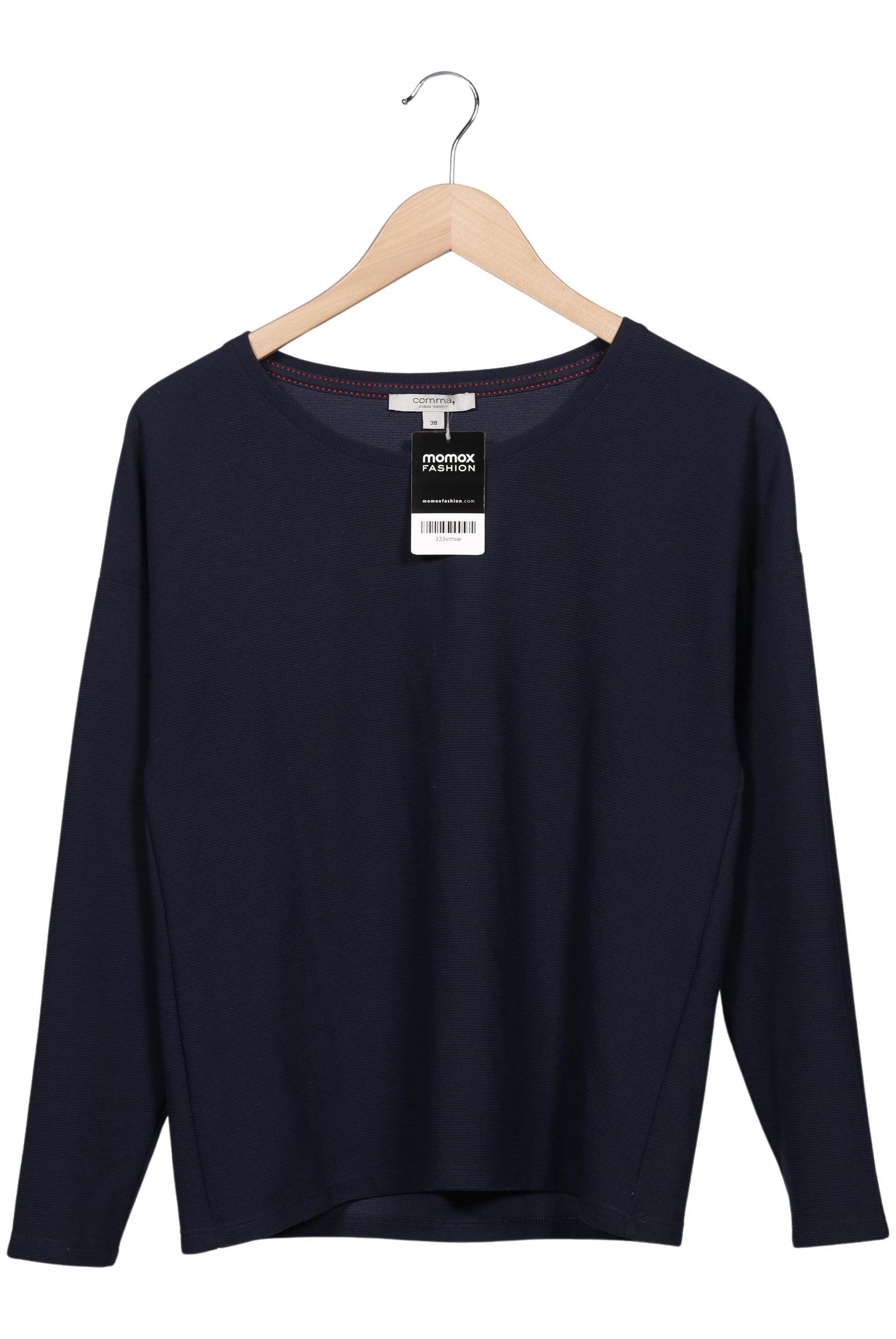 

Comma Damen Sweatshirt, marineblau, Gr. 38
