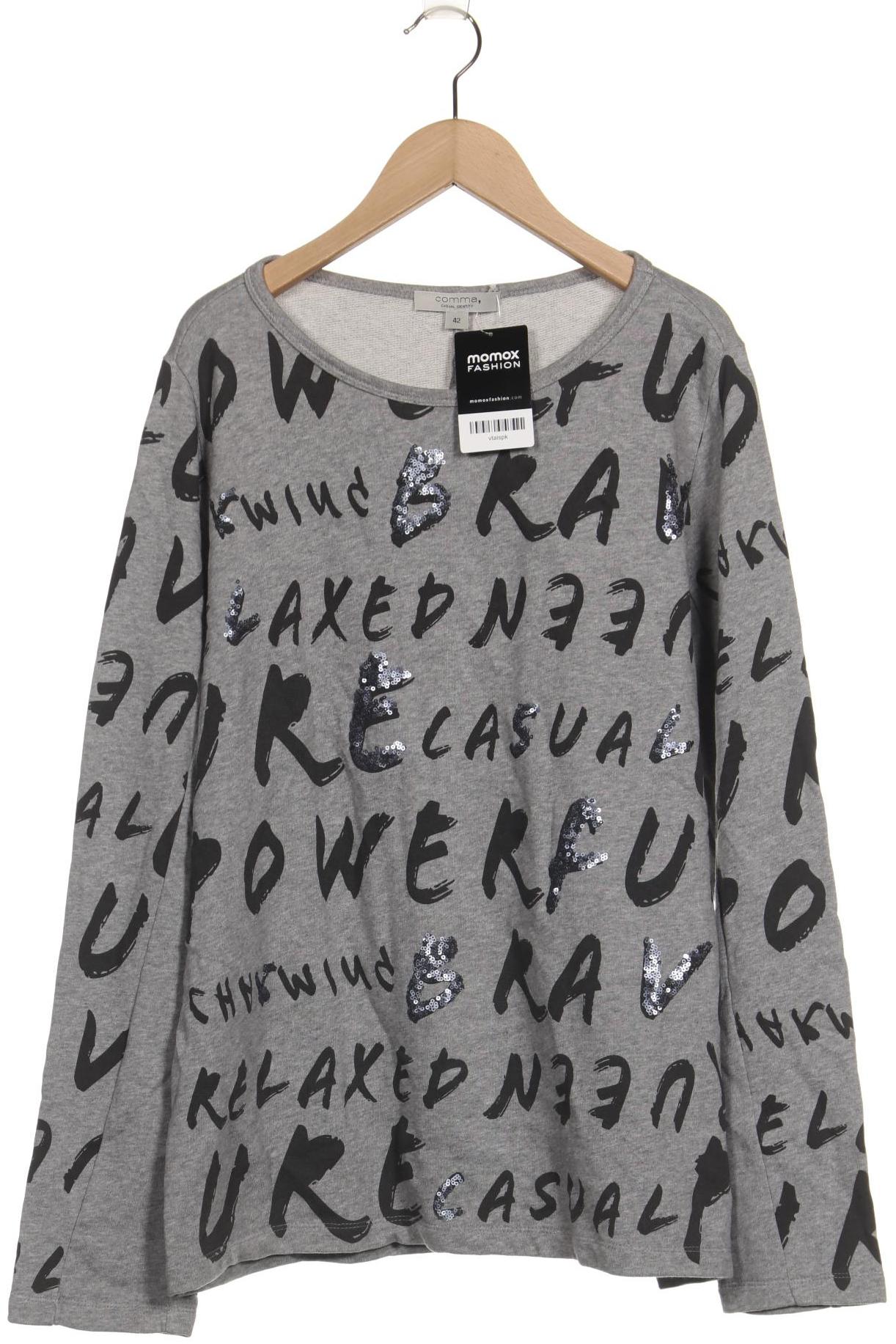 

Comma Damen Sweatshirt, grau, Gr. 42