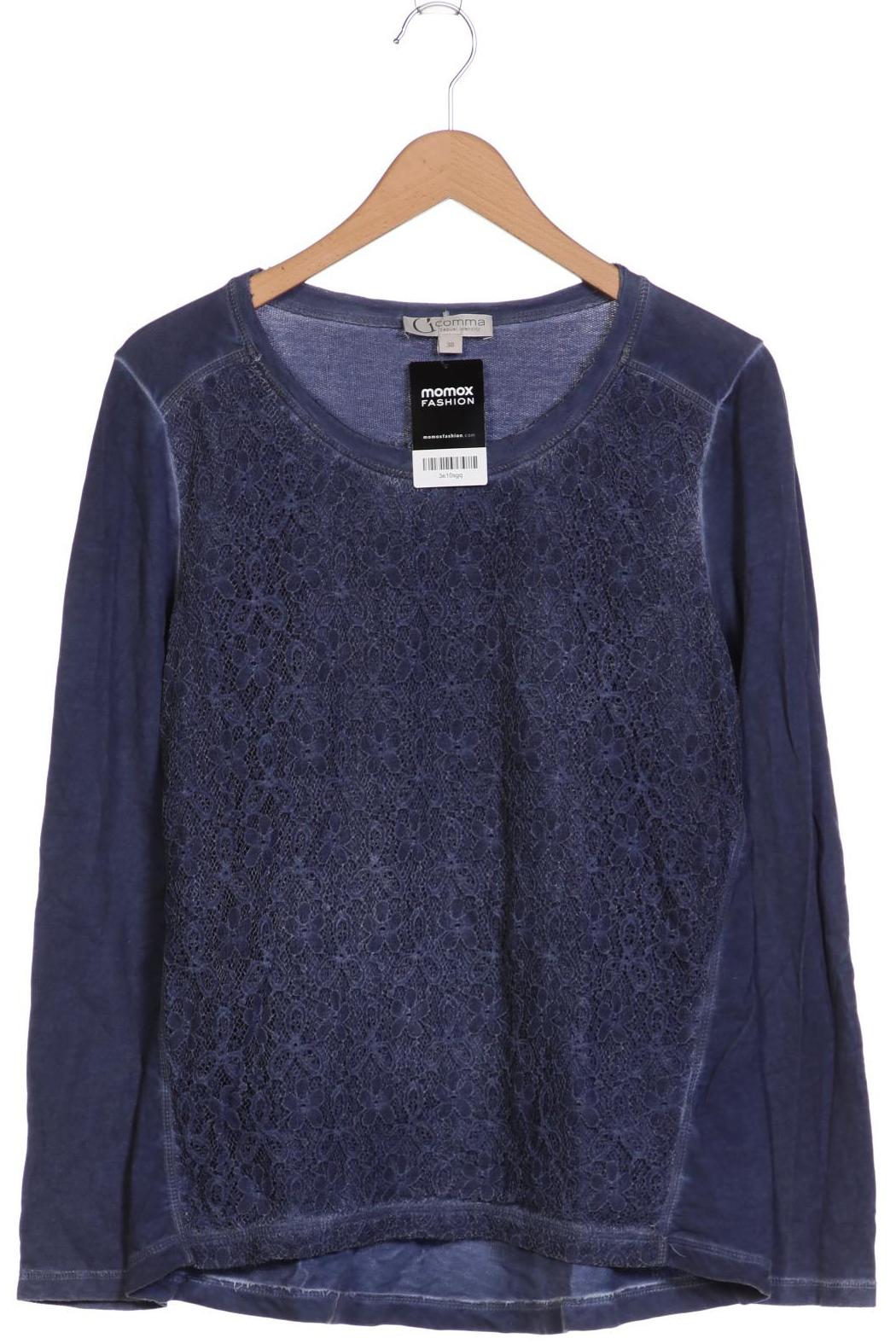 

Comma Damen Sweatshirt, blau