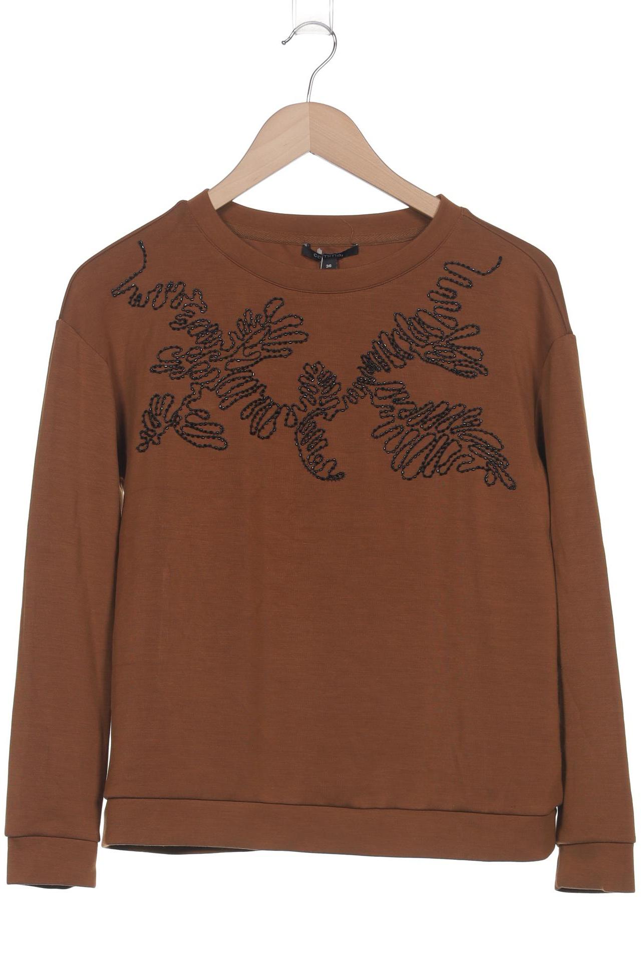 

Comma Damen Sweatshirt, braun, Gr. 36