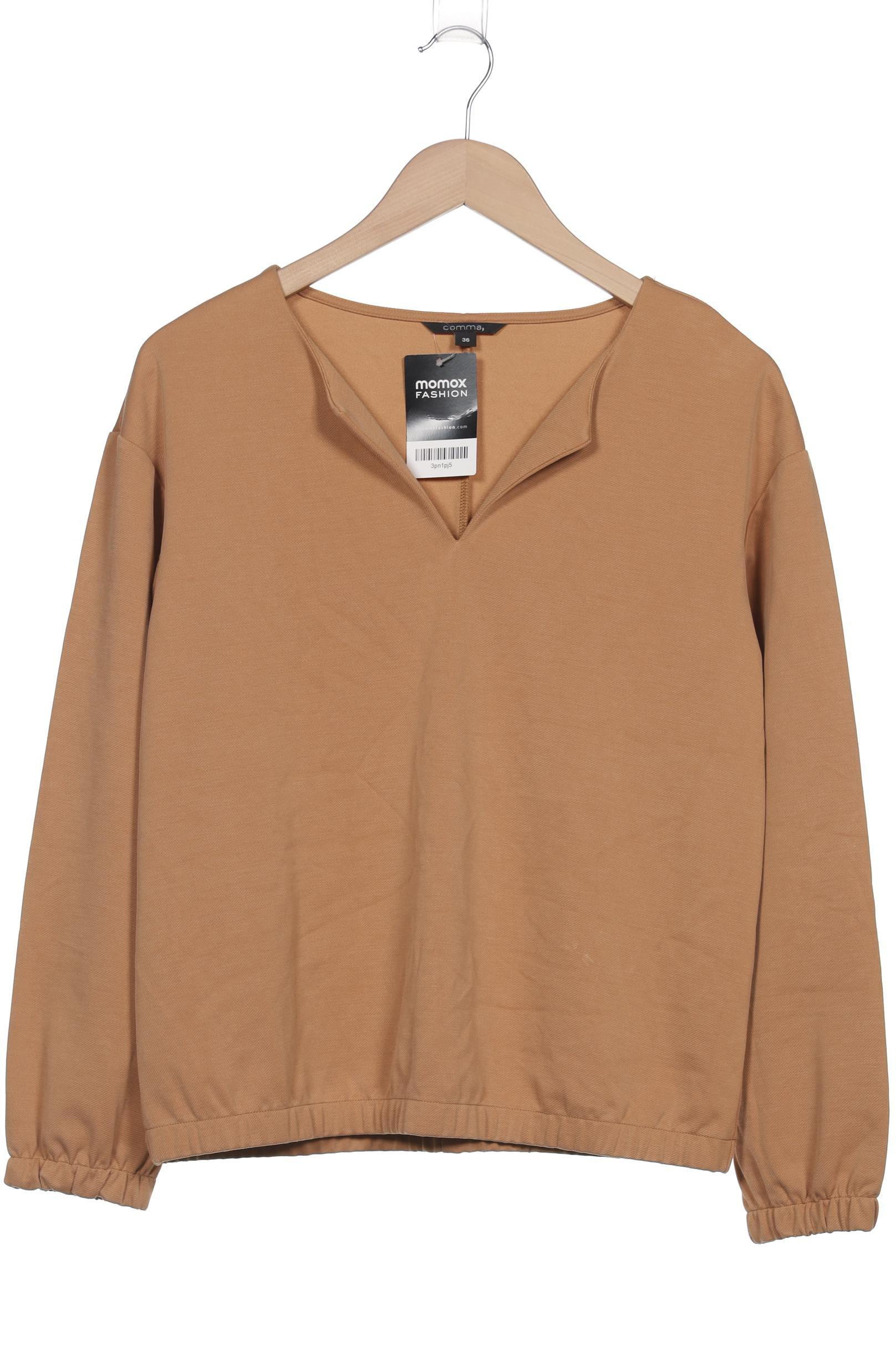 

Comma Damen Sweatshirt, beige, Gr. 36