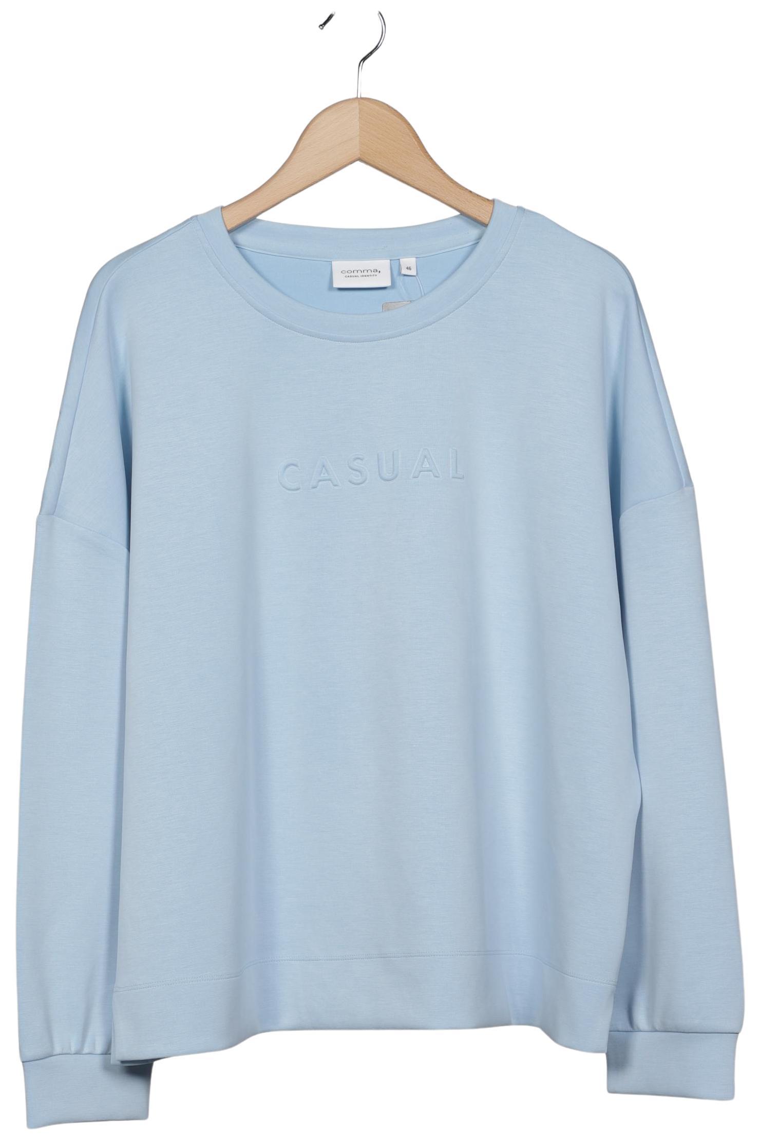 

Comma Damen Sweatshirt, hellblau, Gr. 46