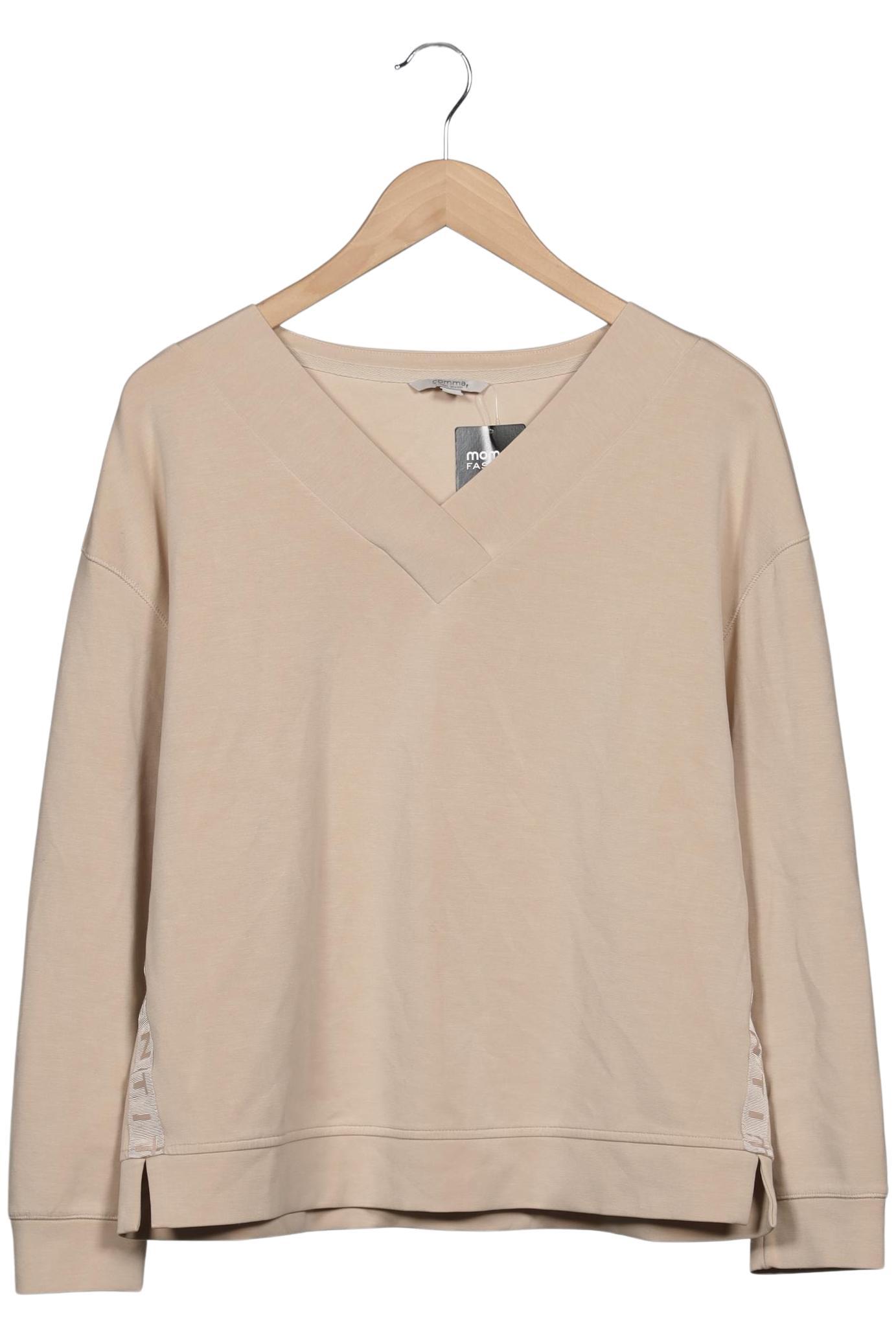 

Comma Damen Sweatshirt, beige, Gr. 40