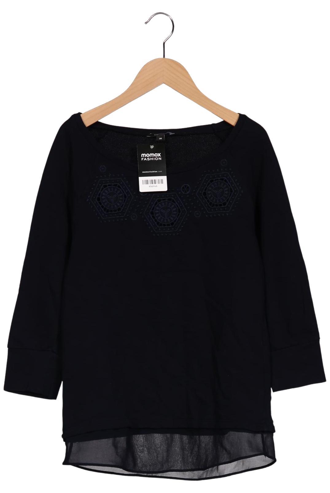 

Comma Damen Sweatshirt, marineblau, Gr. 38