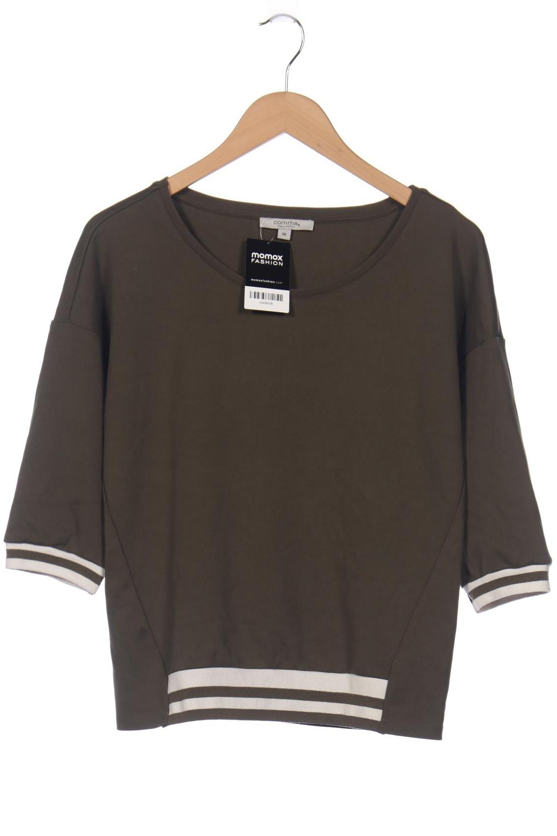 

Comma Damen Sweatshirt, grün, Gr. 36