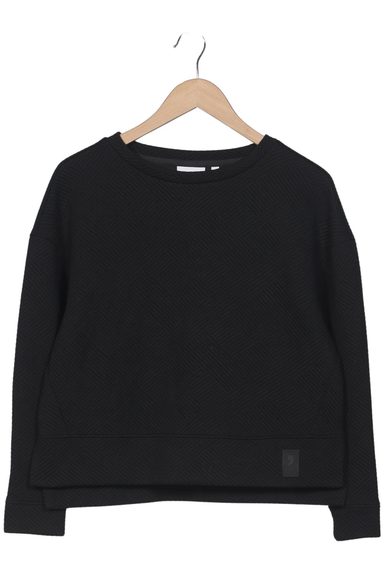 

Comma Damen Sweatshirt, schwarz, Gr. 36