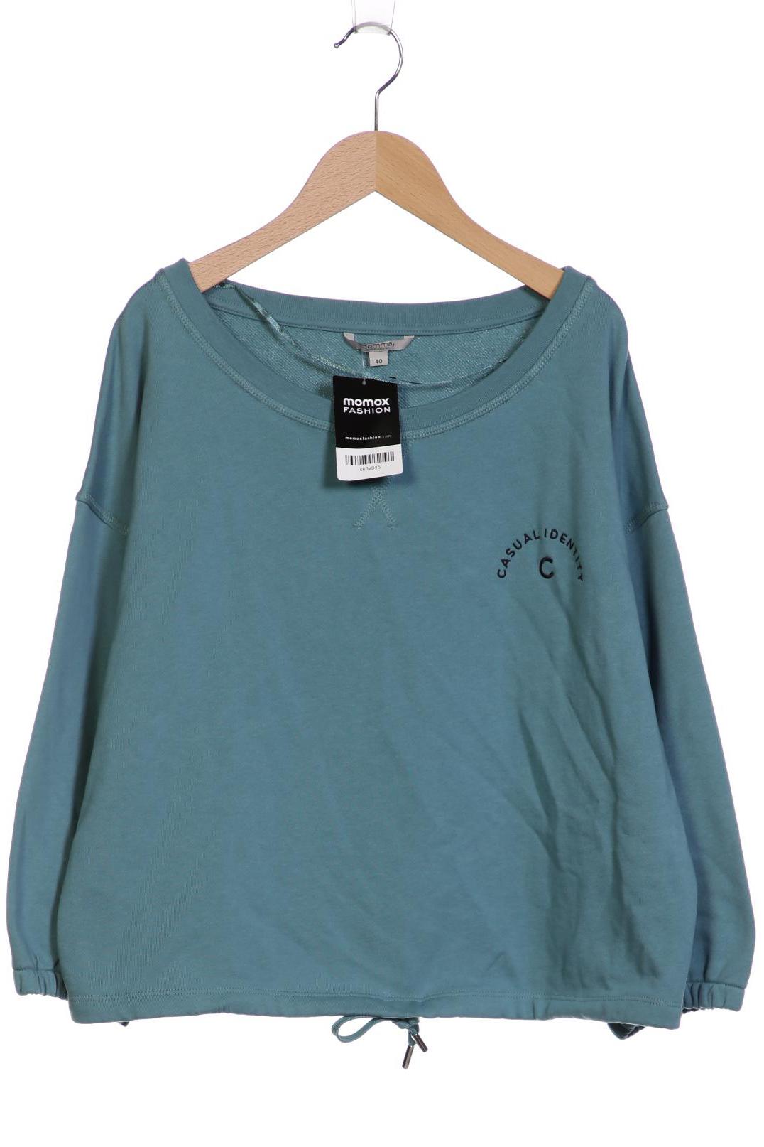

Comma Damen Sweatshirt, türkis, Gr. 40
