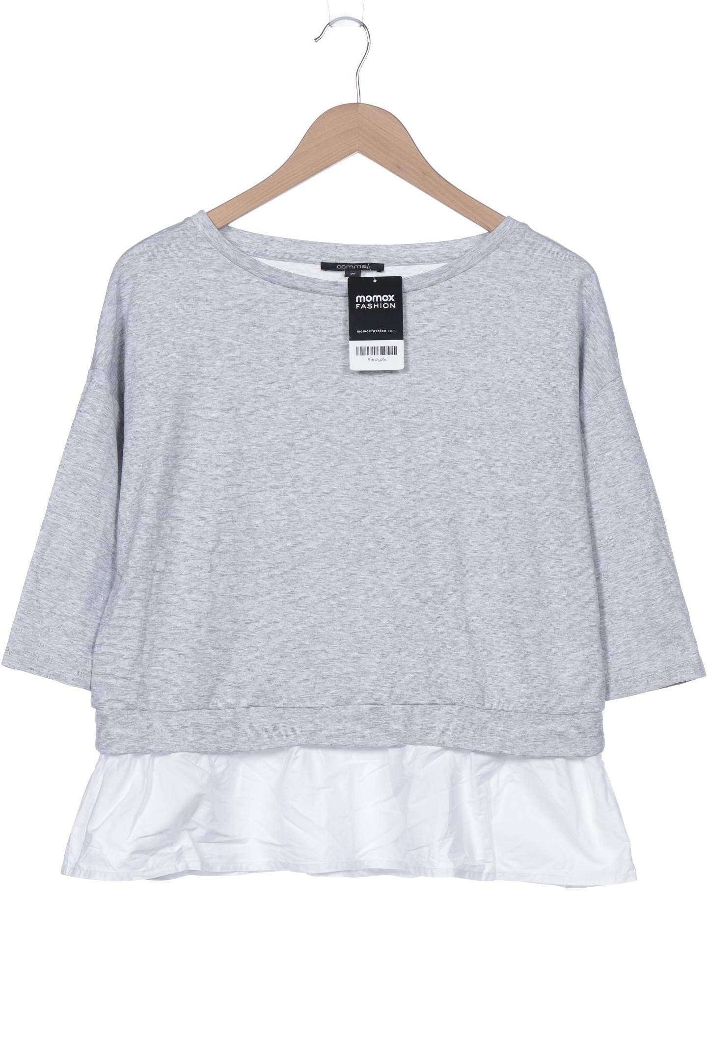 

Comma Damen Sweatshirt, grau, Gr. 38