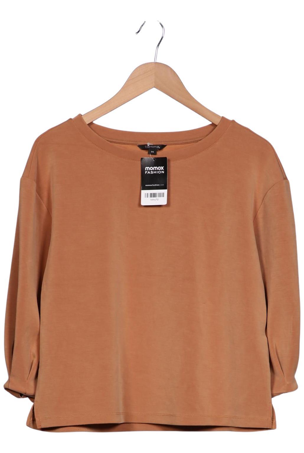 

Comma Damen Sweatshirt, braun, Gr. 34
