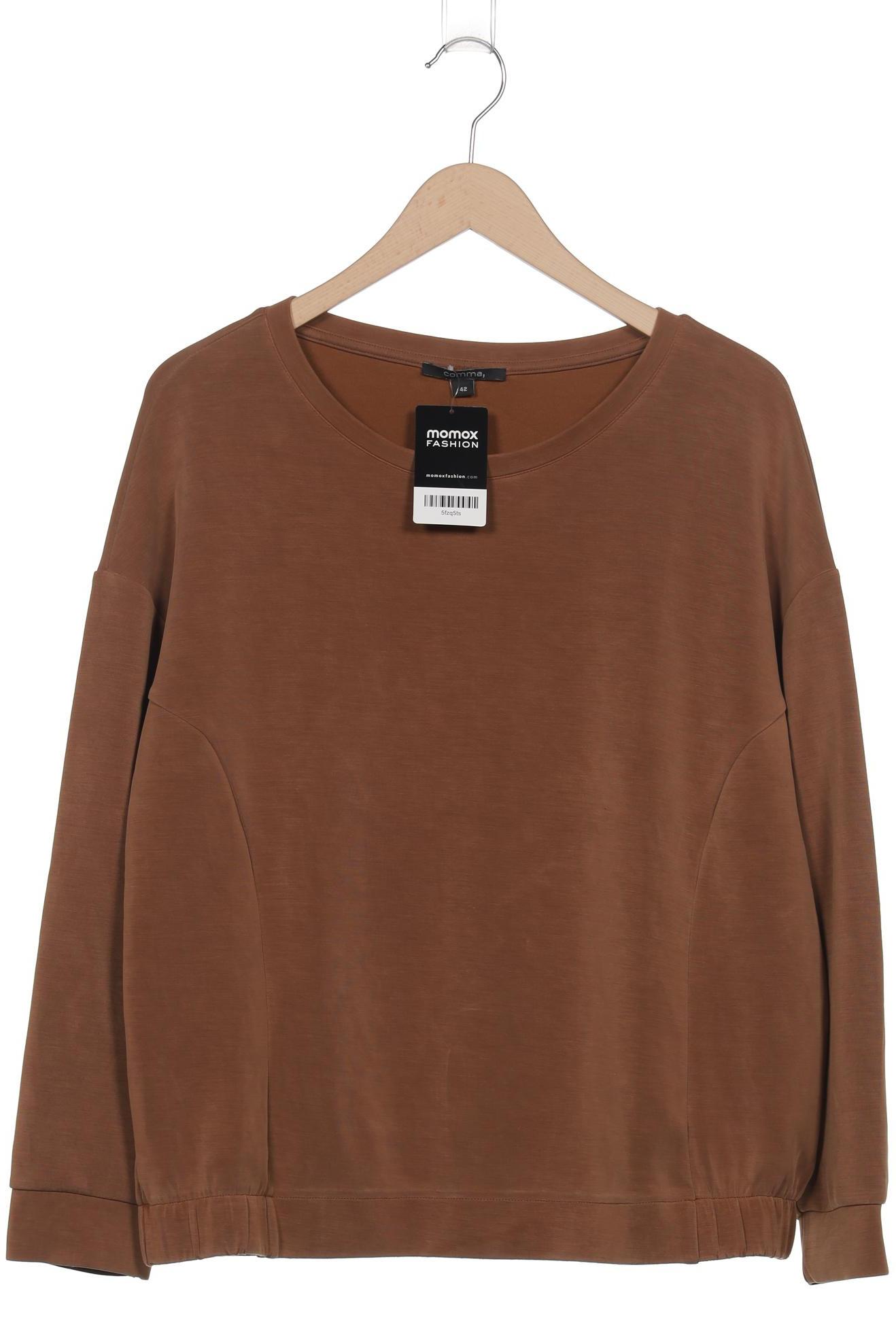 

Comma Damen Sweatshirt, beige, Gr. 42