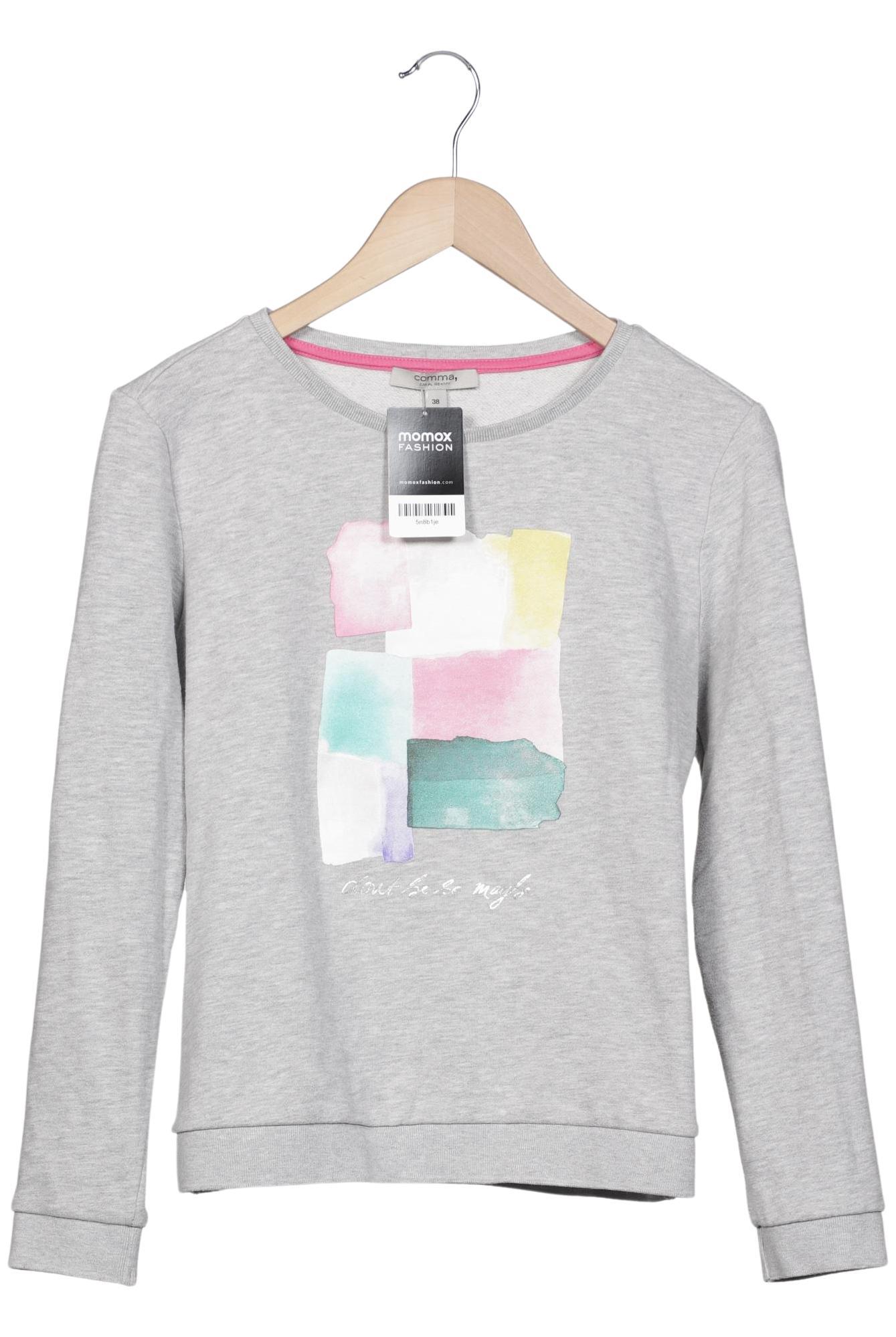 

Comma Damen Sweatshirt, grau, Gr. 38