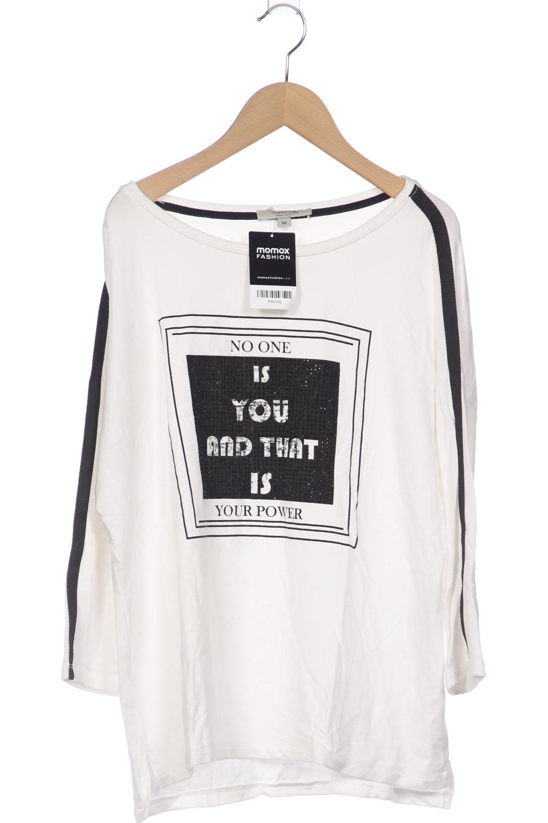 

Comma Damen Sweatshirt, weiß, Gr. 40